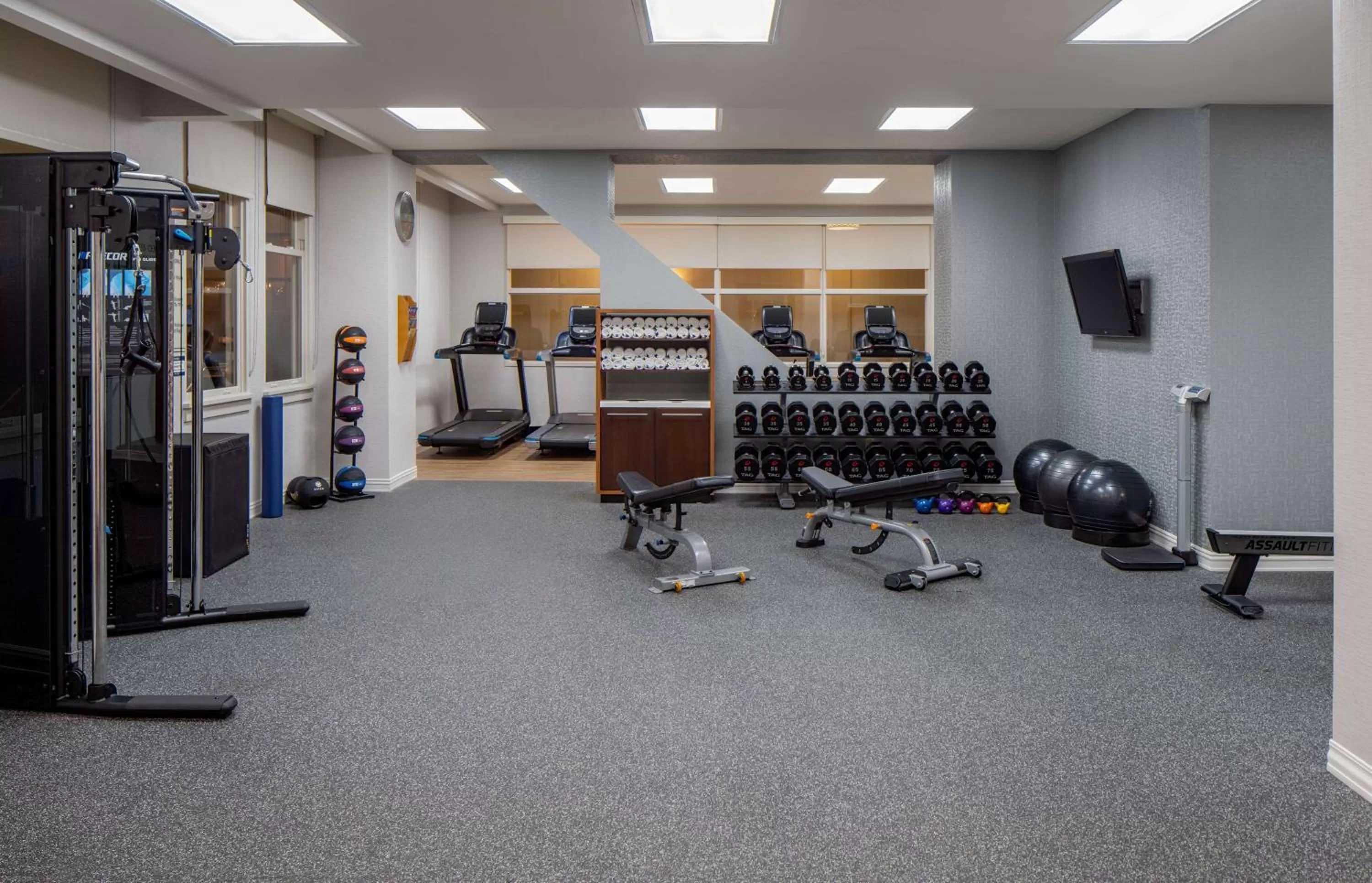 Fitness centre/facilities in Hilton Richmond Downtown