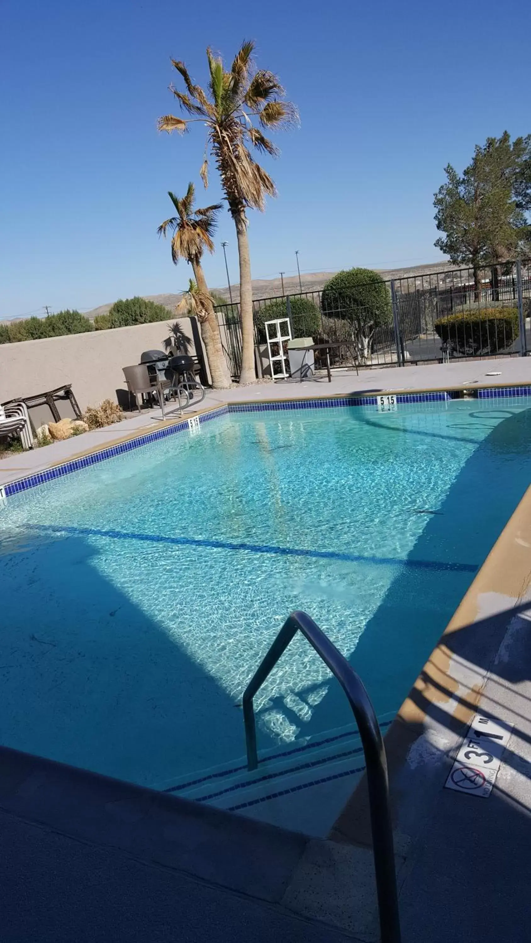 Natural landscape, Swimming Pool in Baymont by Wyndham Barstow Historic Route 66