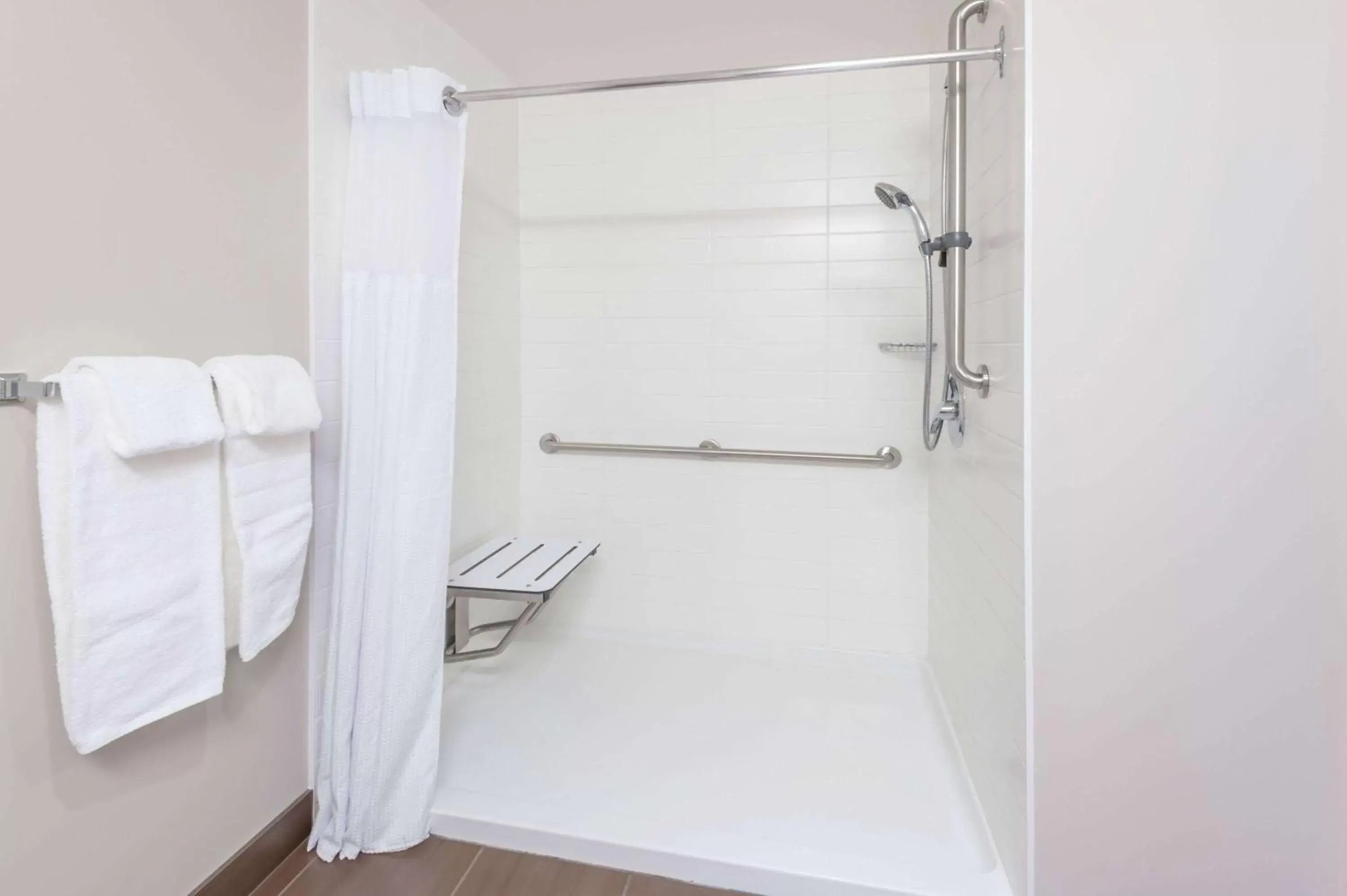 Shower, Bathroom in Microtel Inn & Suites by Wyndham Fort Saint John