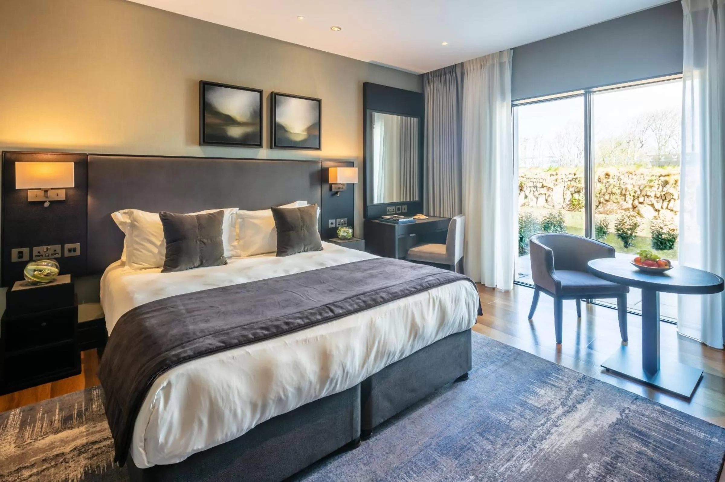 Bed in Twr y Felin Hotel