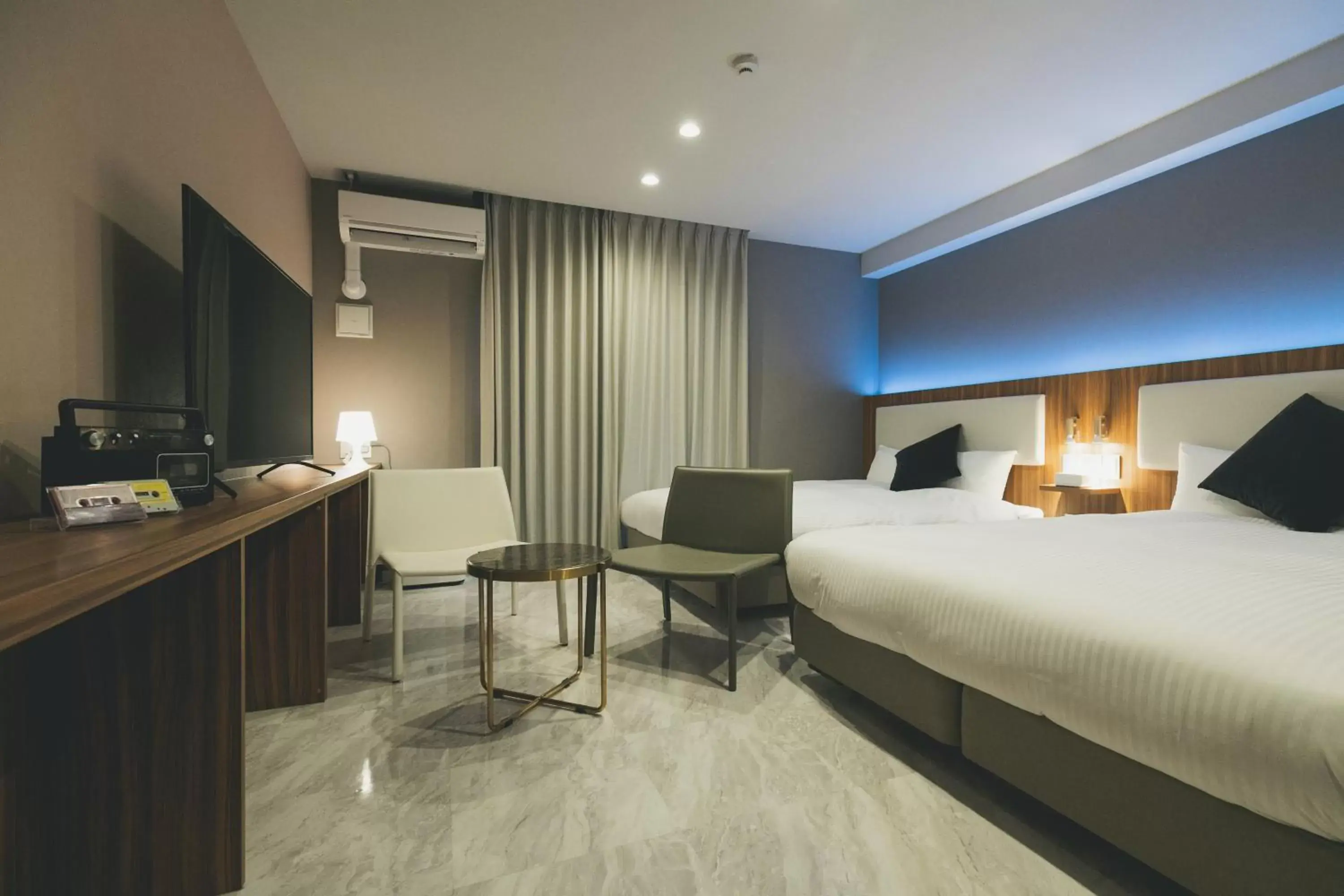 Bedroom, Bed in Liberated HOTEL Haruyoshi Kaichi Bedroom, Bed in Liberated HOTEL Haruyoshi Kaichi