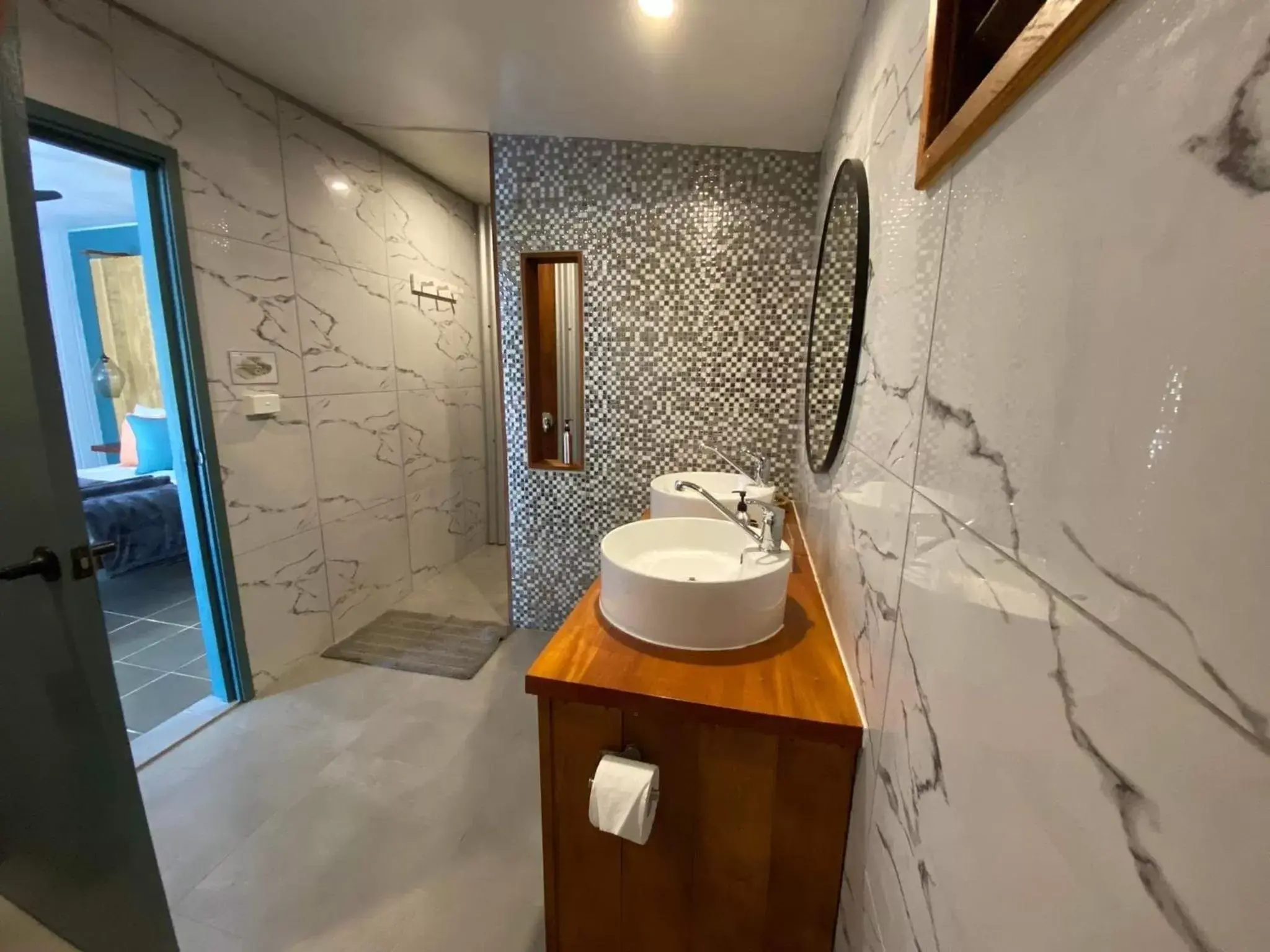 Bathroom in Turtle Bay Lodge