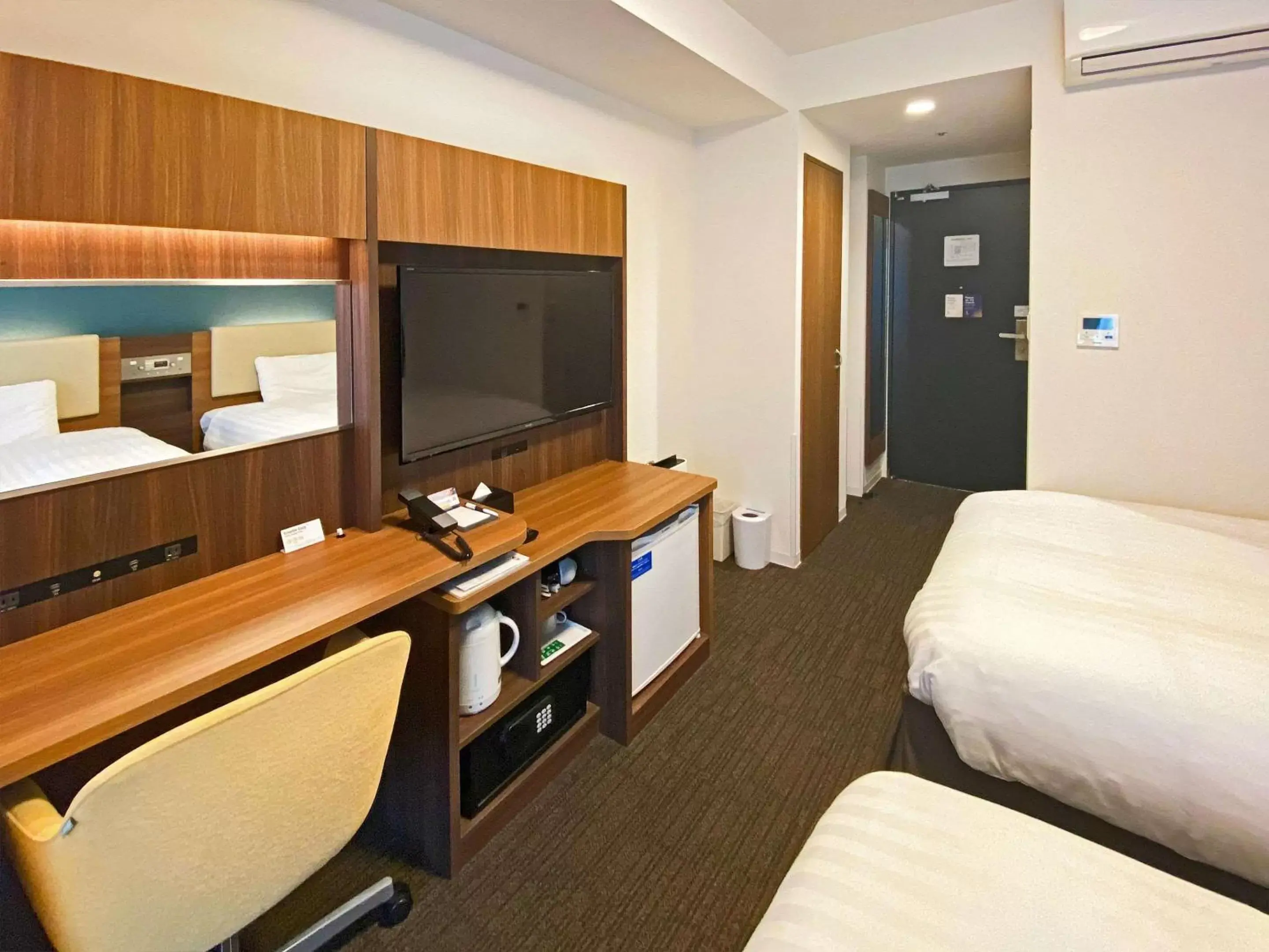 Bedroom, TV/Entertainment Center in Comfort Hotel Sapporo Susukino