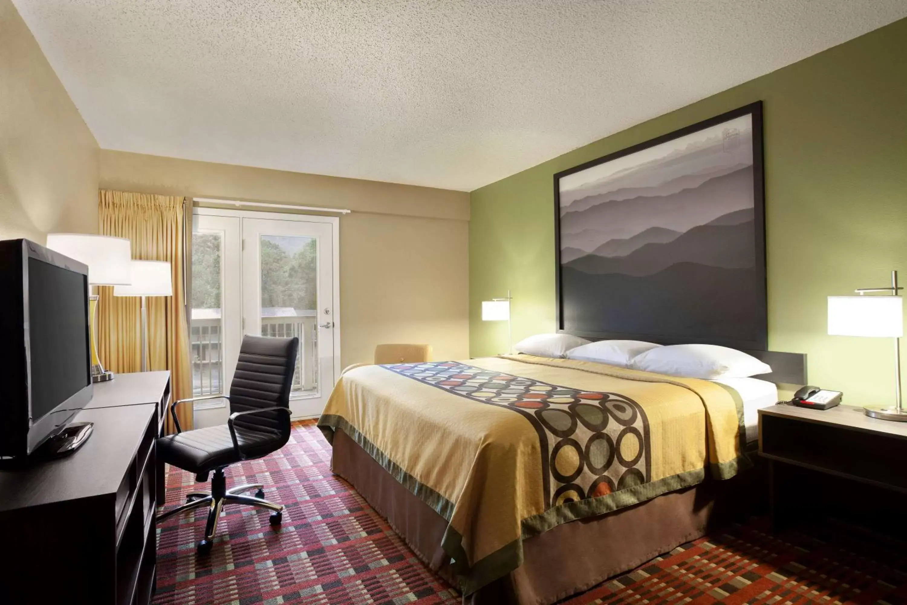 Photo of the whole room, Bed in Super 8 by Wyndham Cherokee
