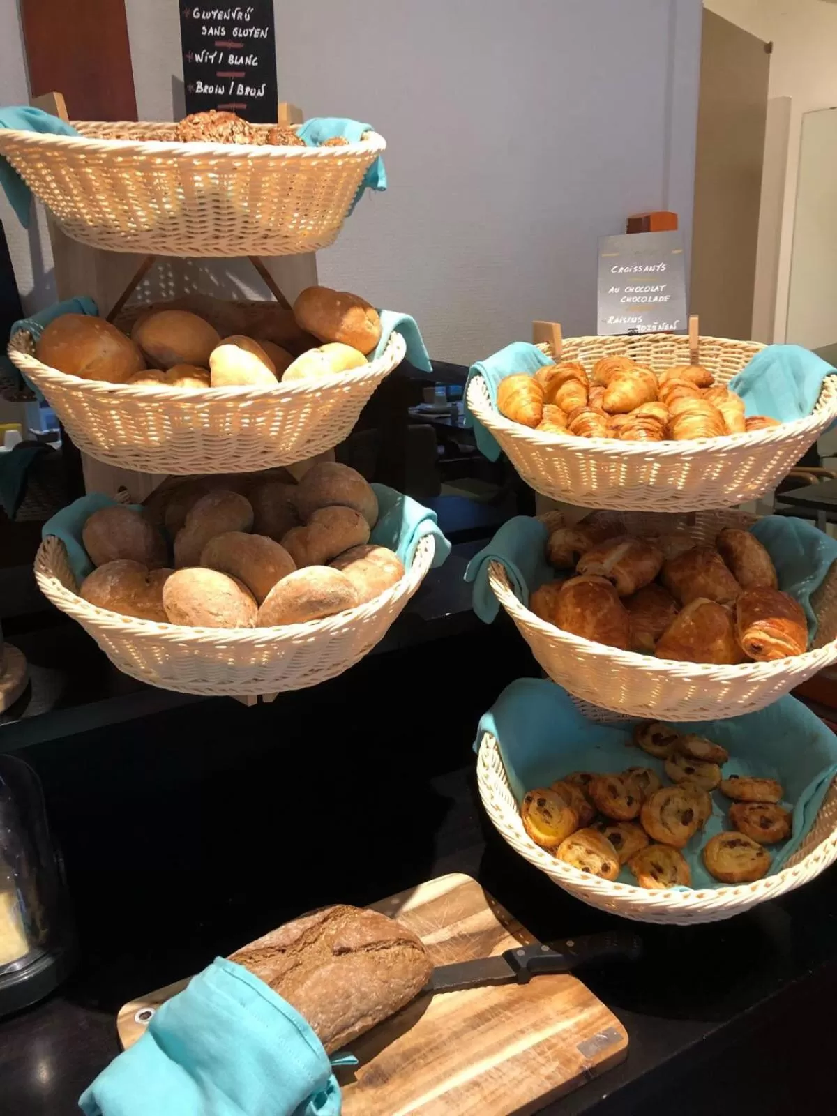 Buffet breakfast in Hotel La Terrasse