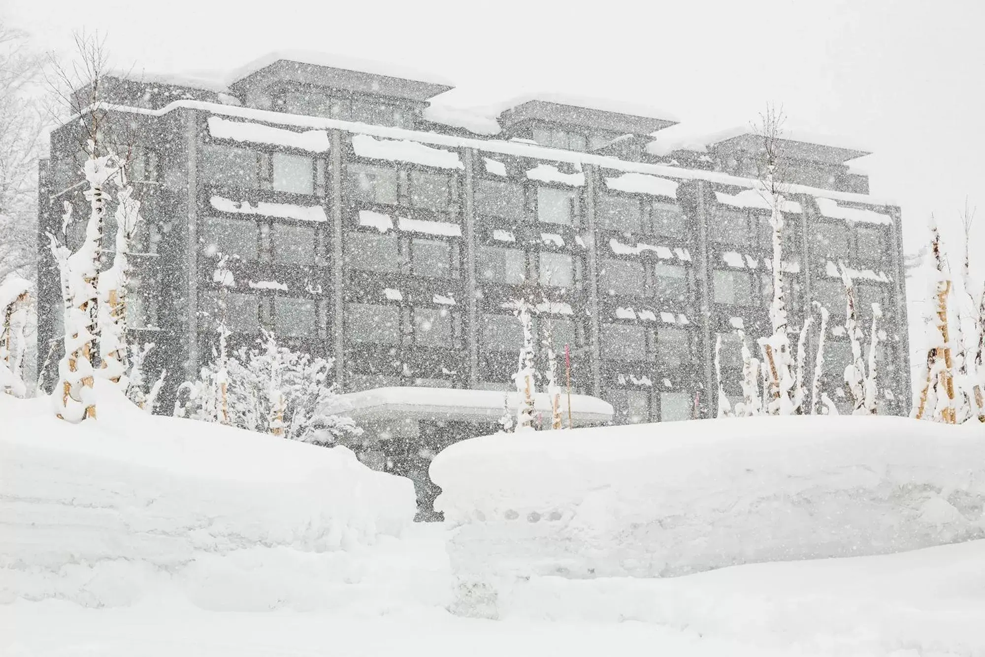 Facade/entrance, Winter in Ki Niseko