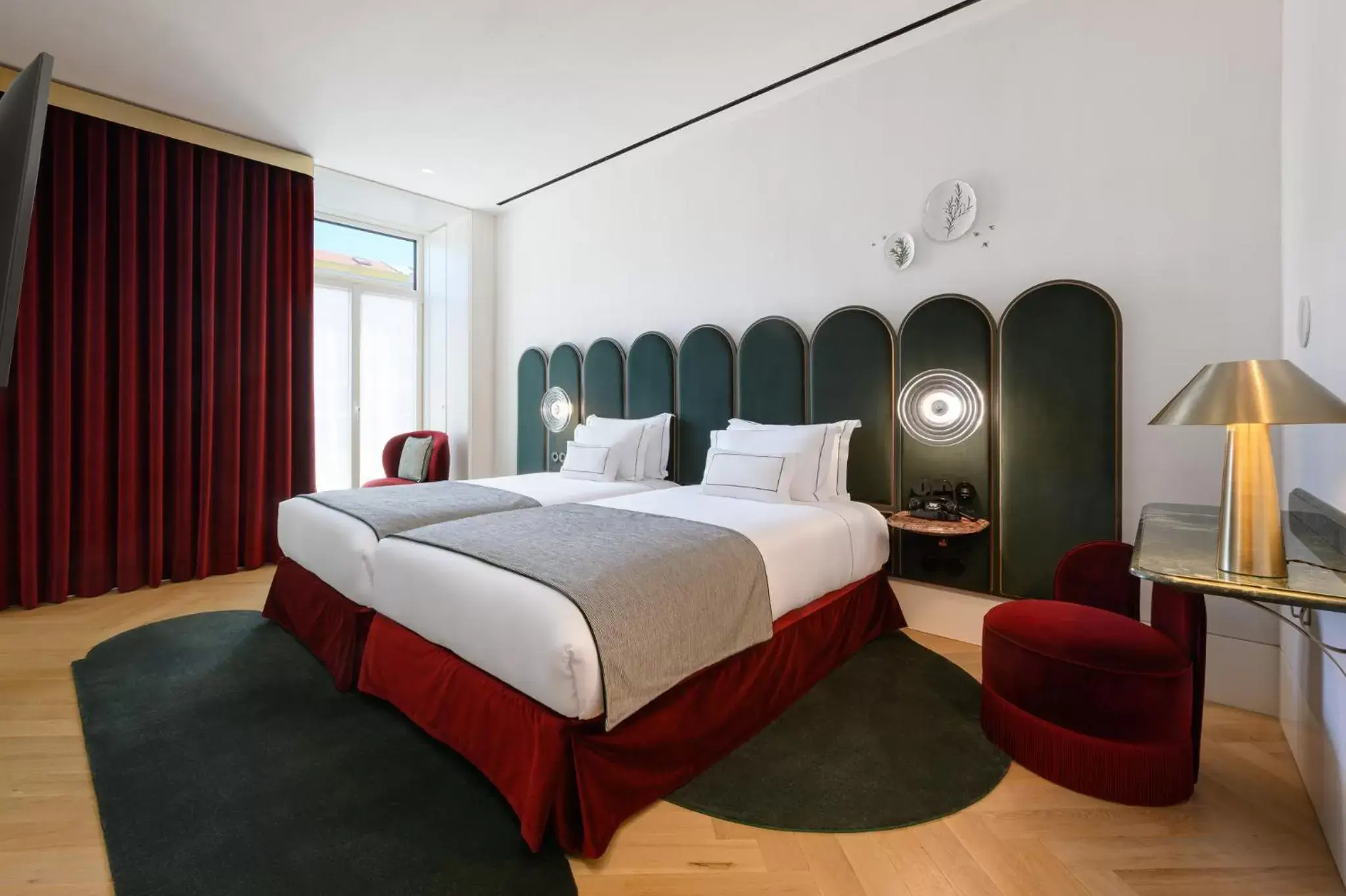 Bedroom, Bed in Montebelo Vista Alegre Lisboa Chiado Hotel