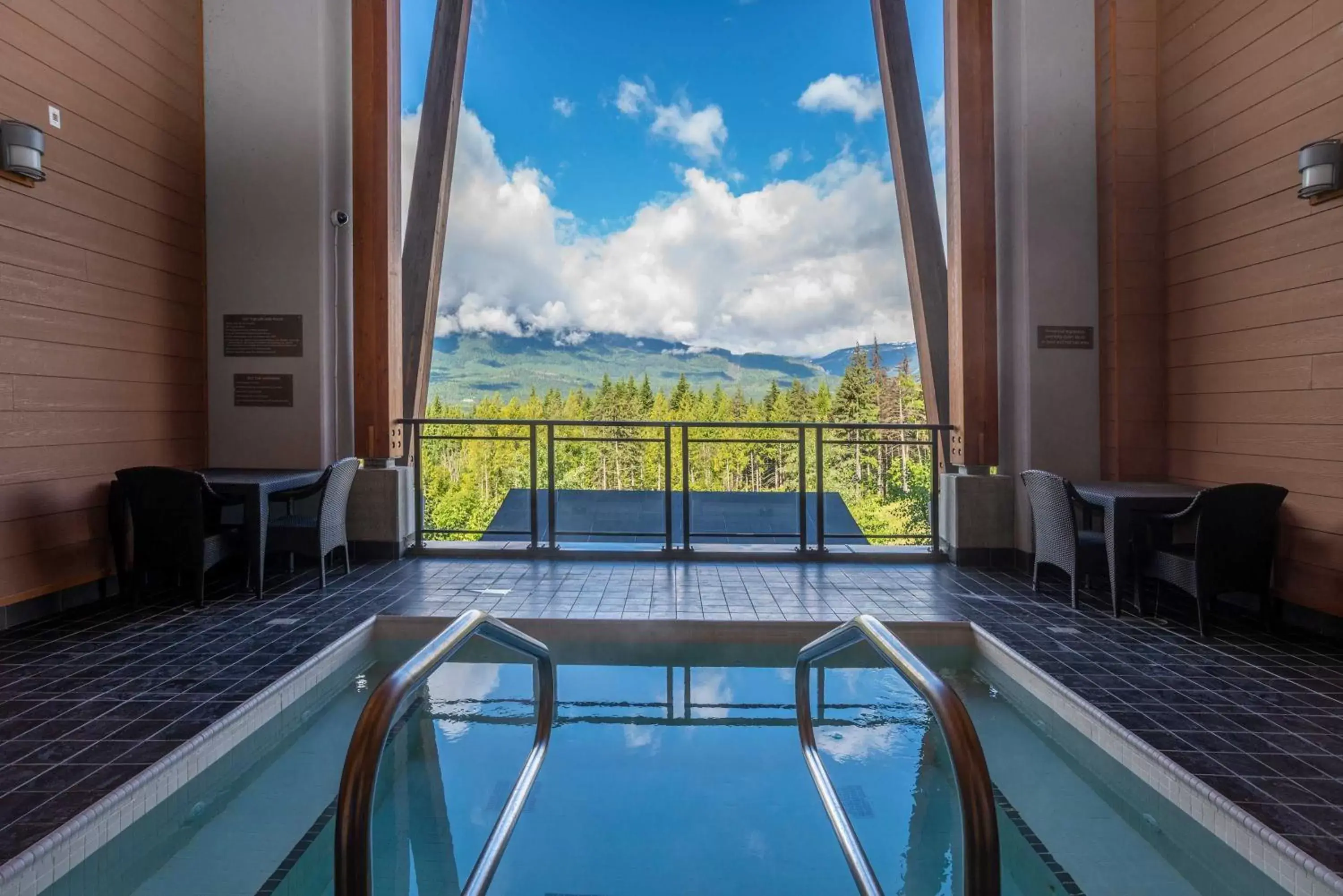 Swimming Pool in Sutton Place Hotel Revelstoke Mountain Resort