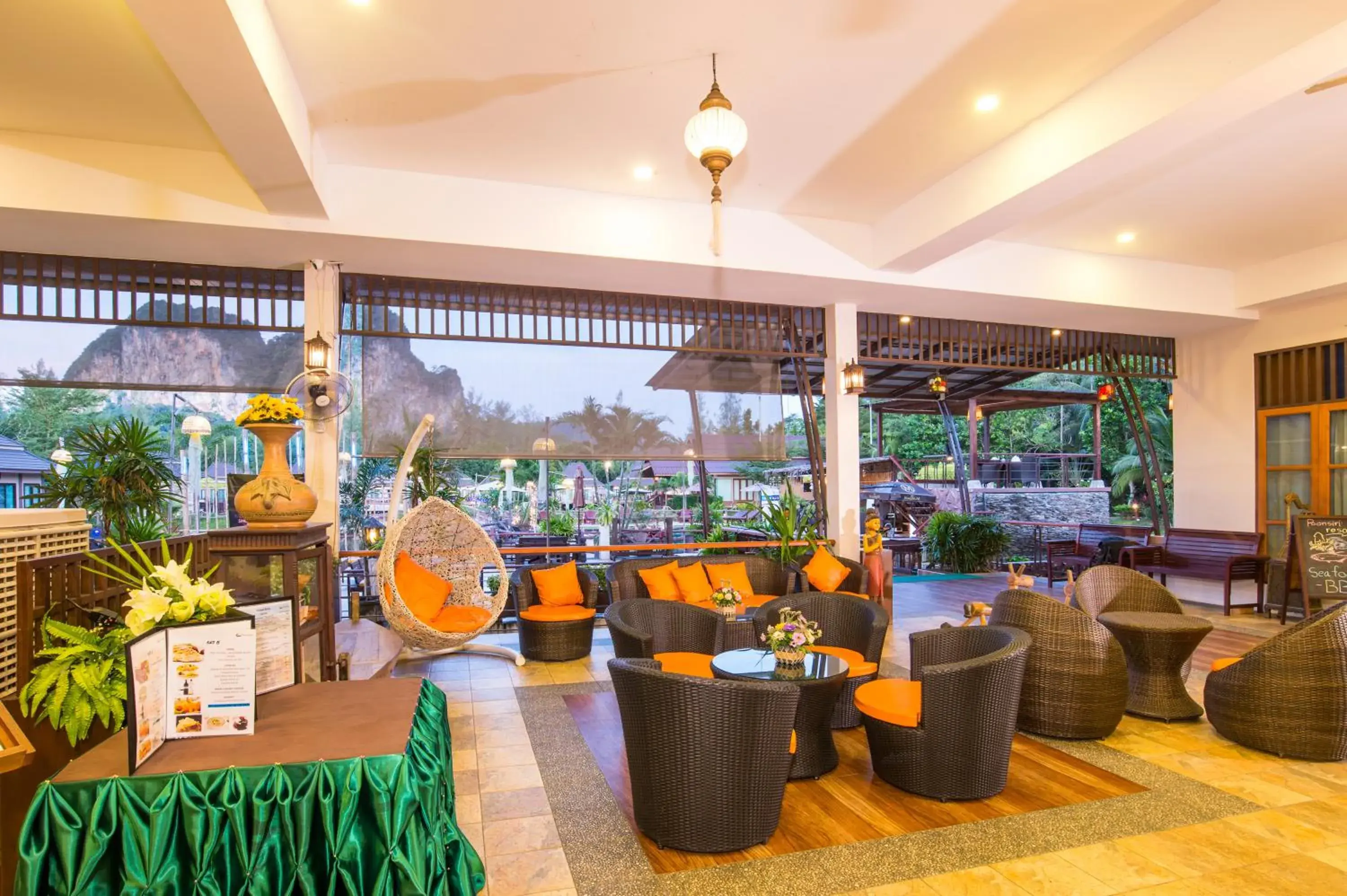 Lobby or reception, Restaurant/Places to Eat in Poonsiri Resort Aonang-SHA Extra Plus -FREE SHUTTLE SERVICE TO THE BEACH