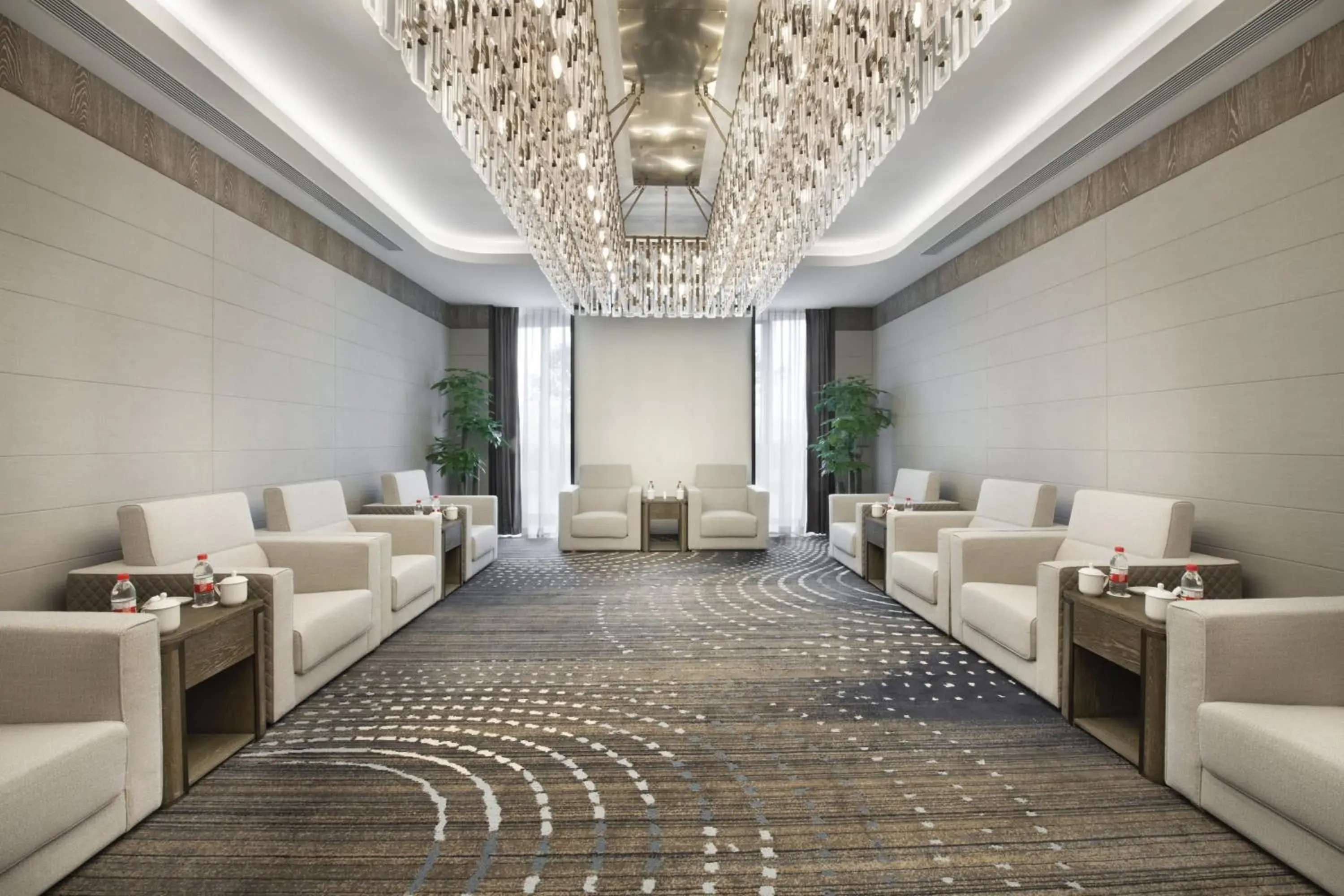 Meeting/conference room in Crowne Plaza Wuhan Optics Valley, an IHG Hotel