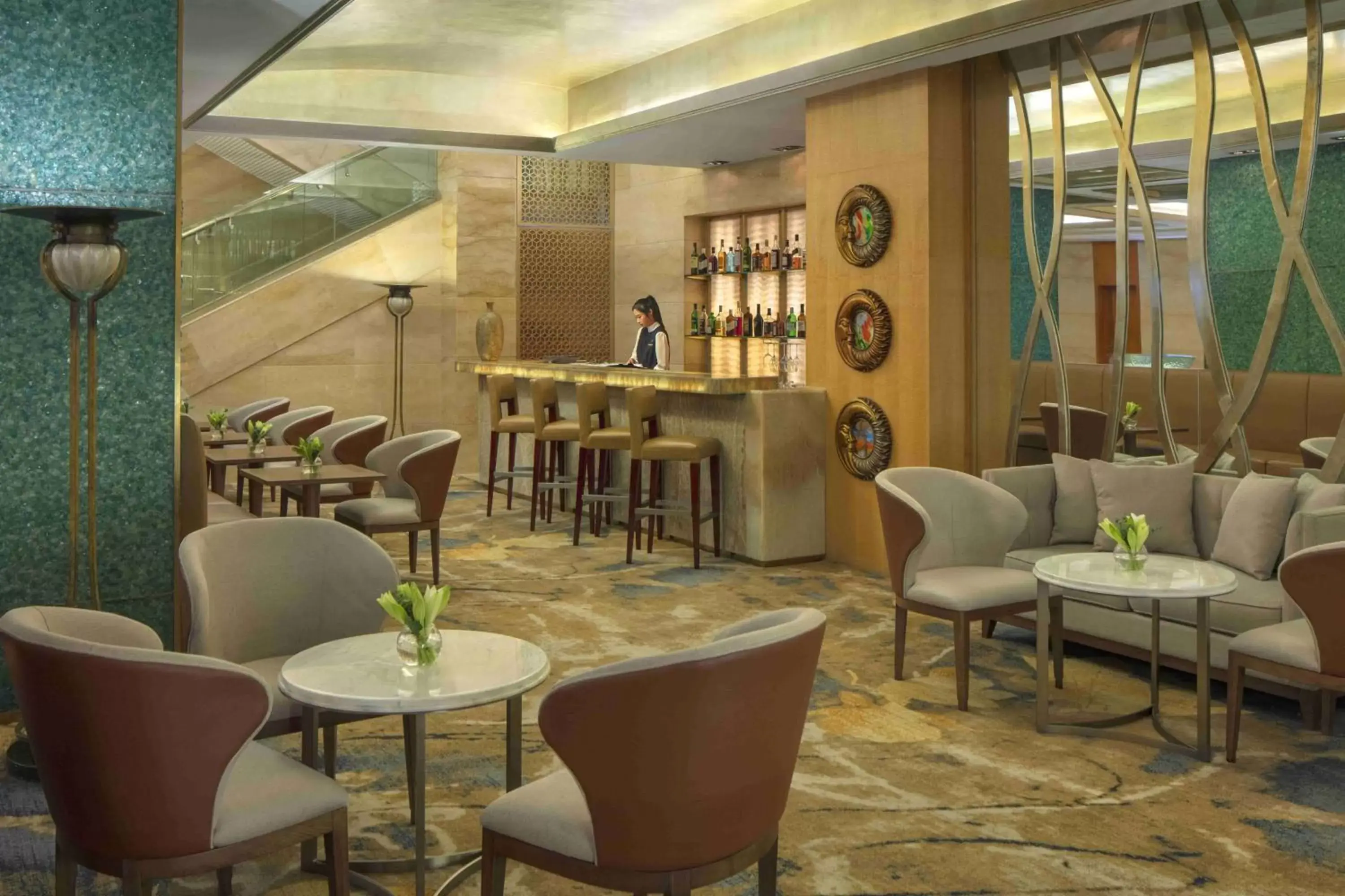 Lounge or bar, Lounge/Bar in Radisson Blu Hotel Shanghai New World