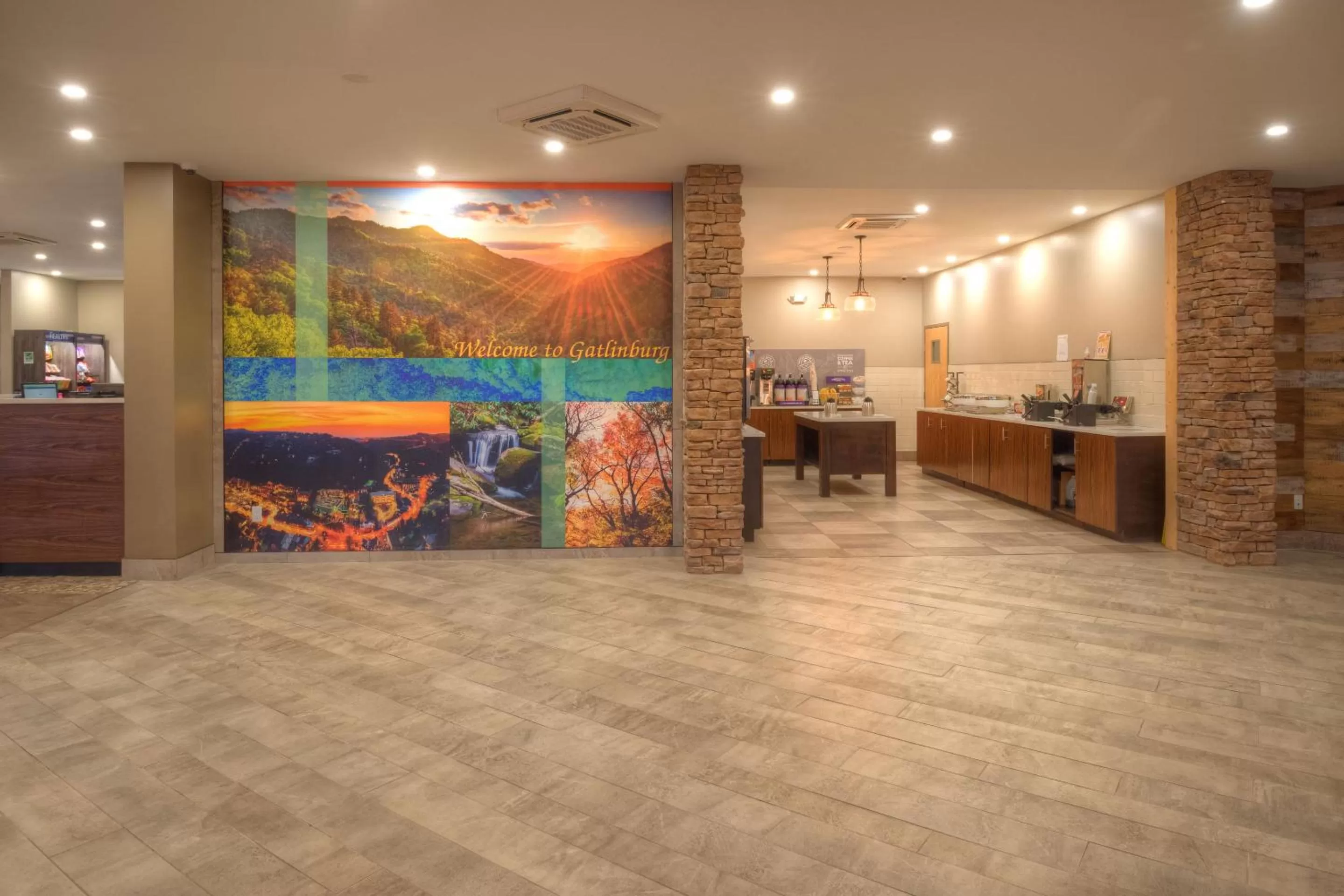 Lobby or reception in Clarion Pointe Downtown Gatlinburg