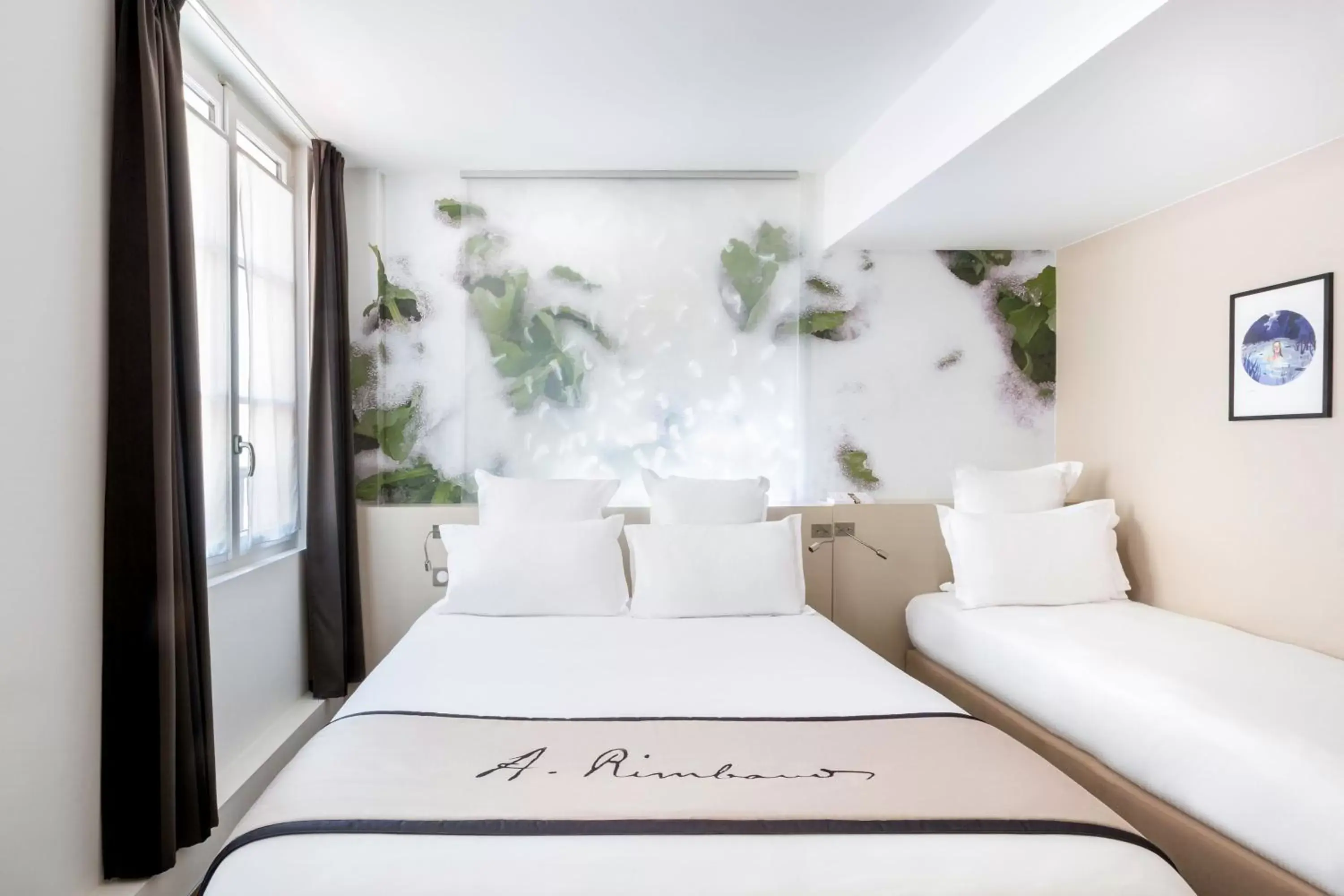 Bedroom, Bed in Hôtel Littéraire Arthur Rimbaud, BW Signature Collection