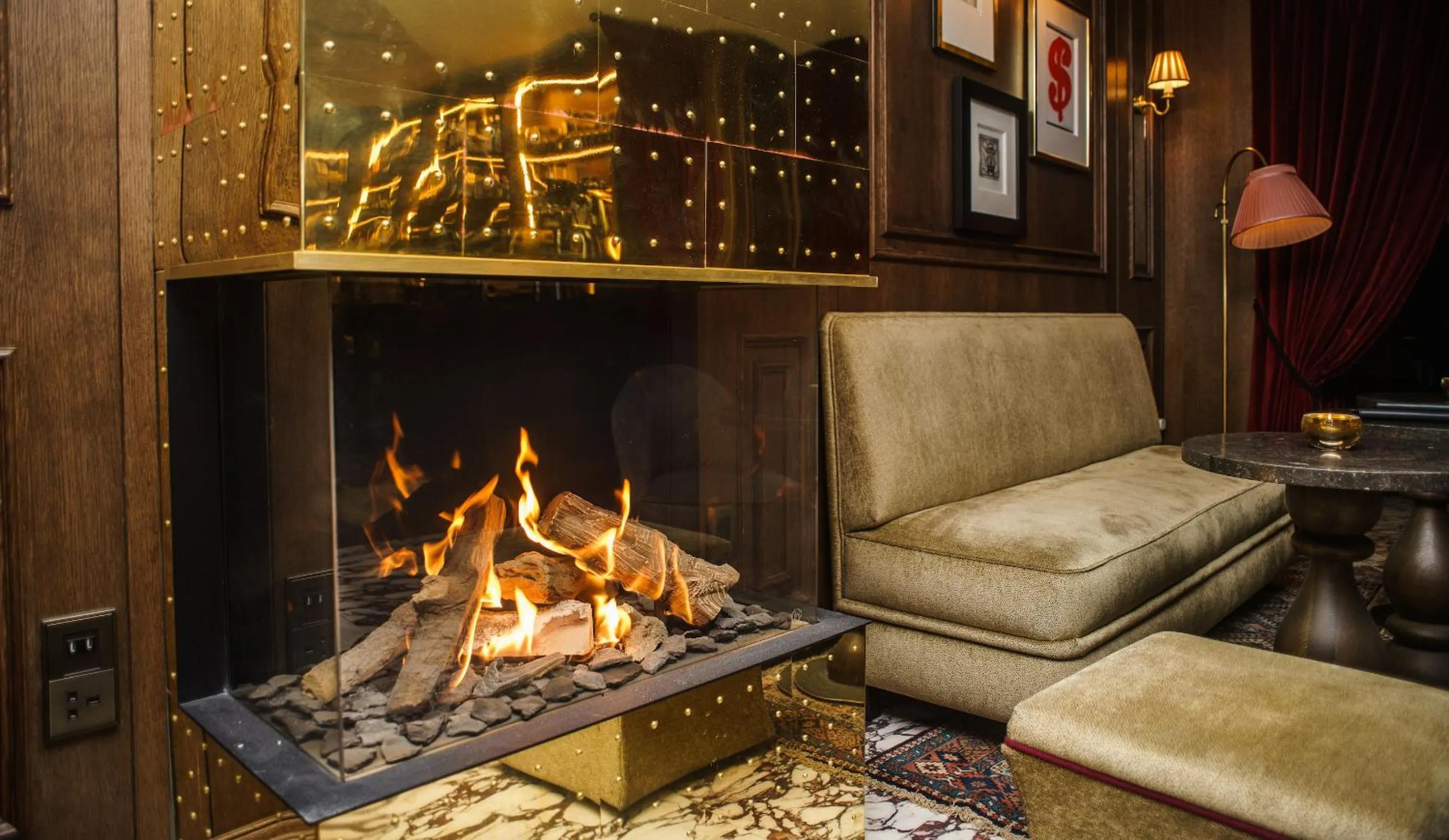 Decorative detail in Mimi's Hotel Soho