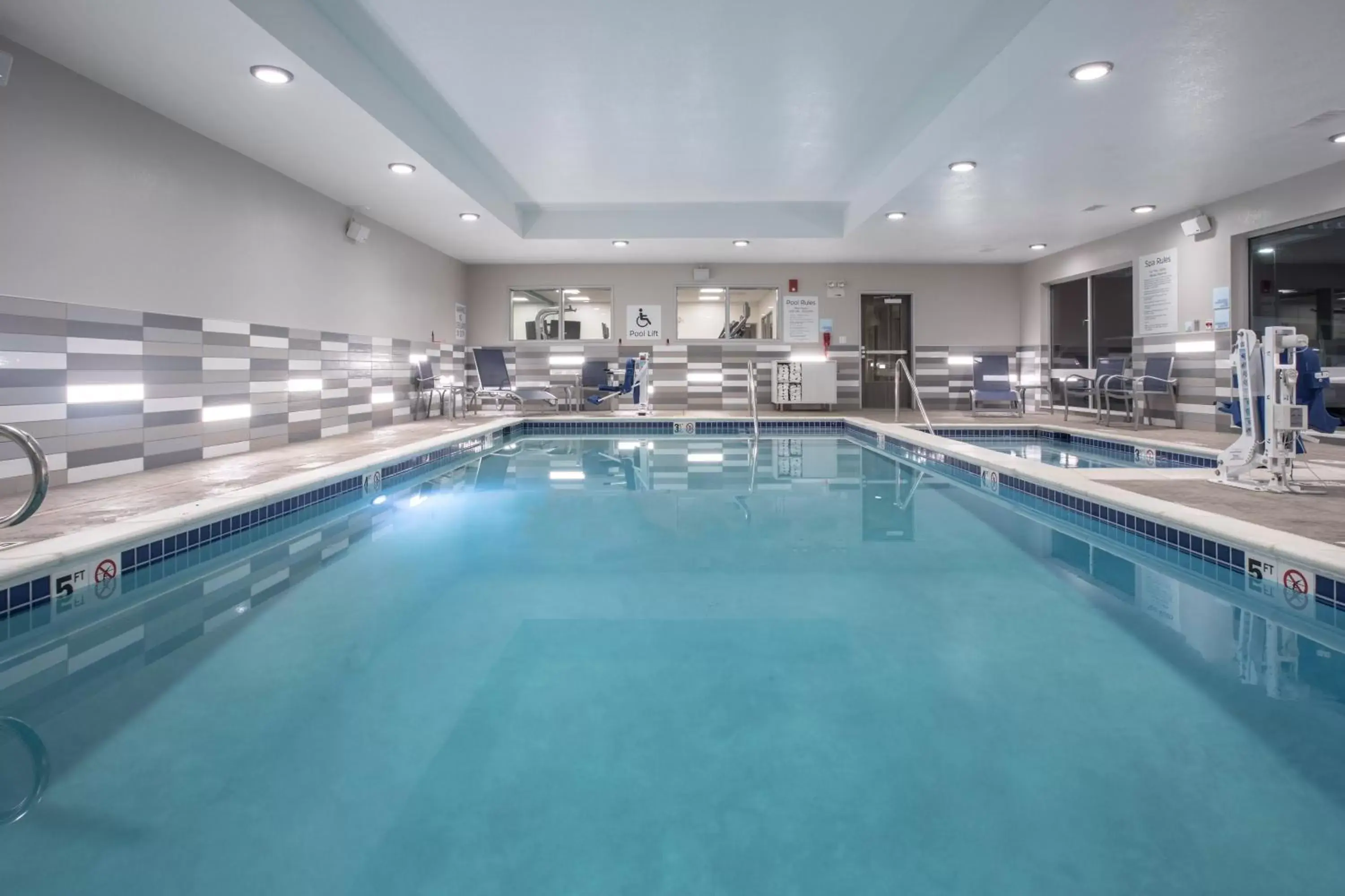 Swimming Pool in Holiday Inn Express & Suites - Denver NE - Brighton, an IHG Hotel