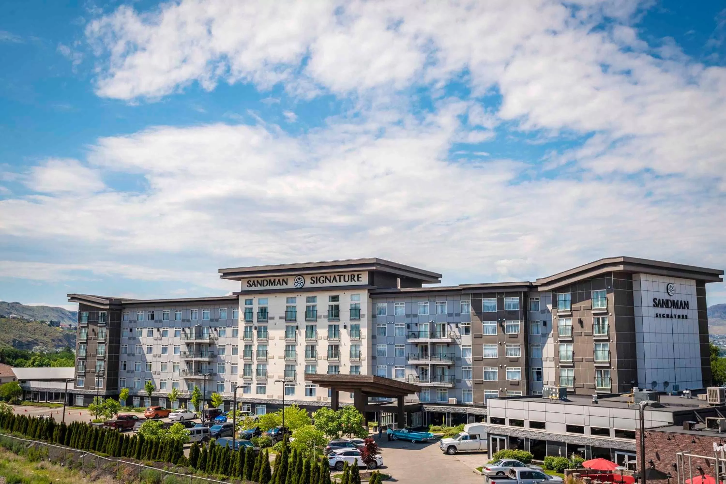 Property building in Sandman Signature Kamloops Hotel