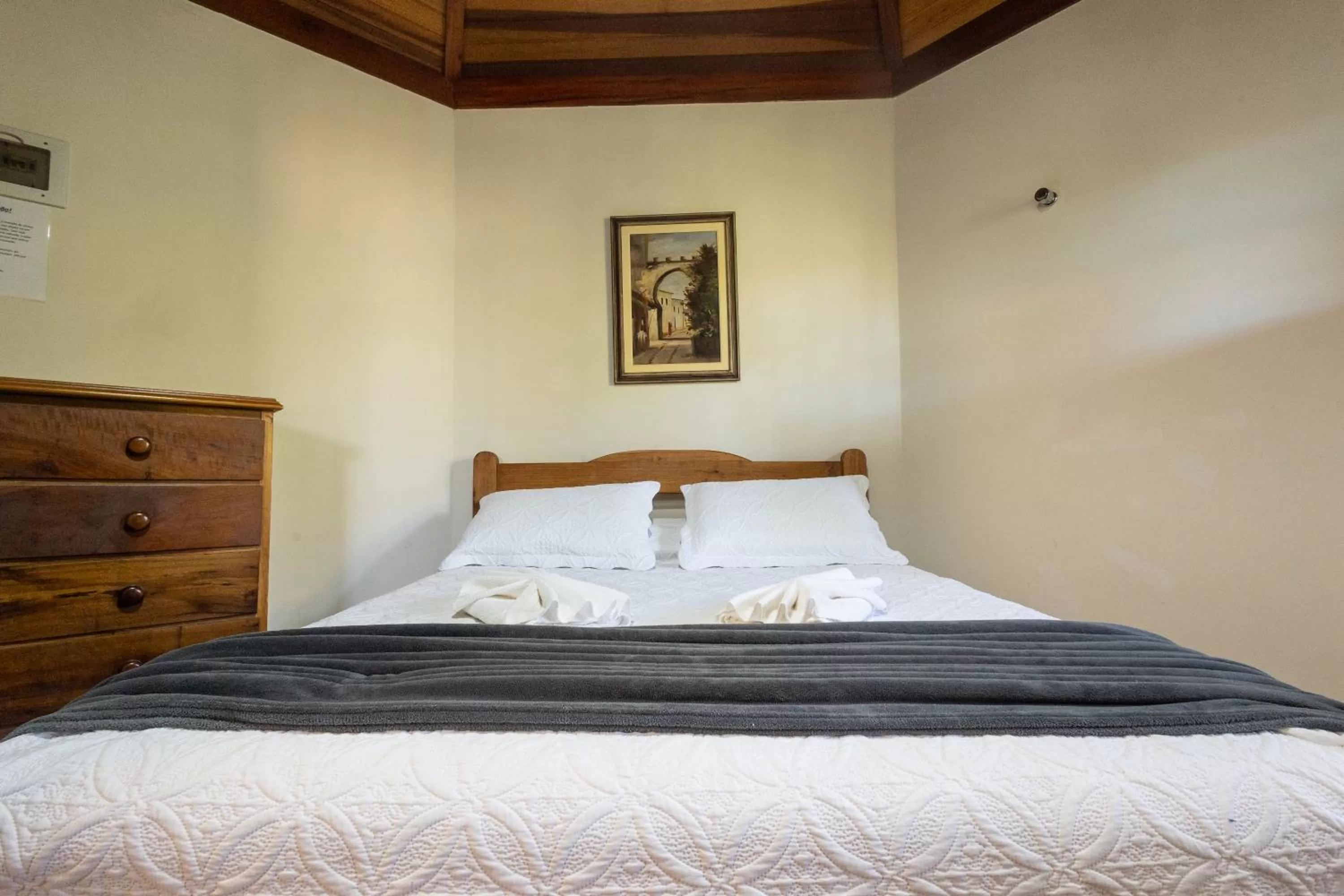 Bed in Pousada 3 Pinheiros