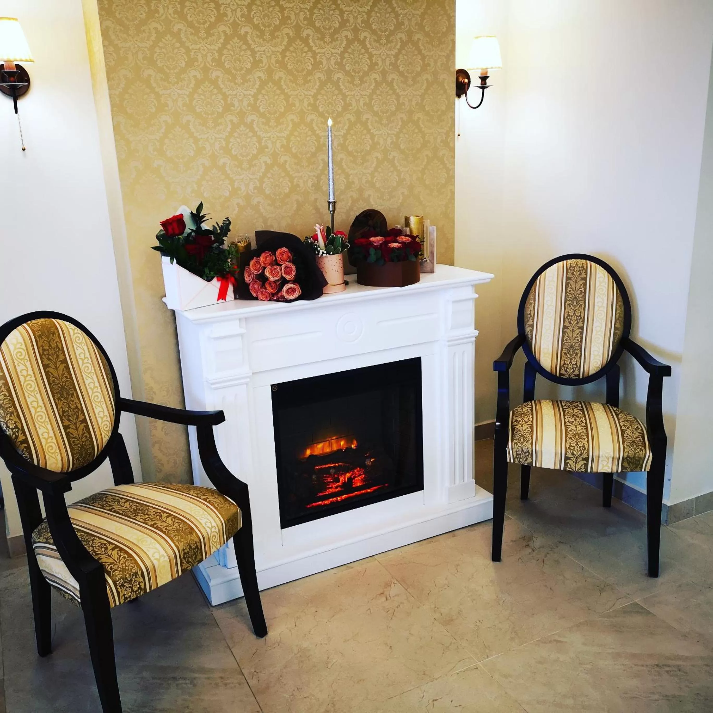 Restaurant/places to eat, Seating Area in Hotel Sheriff