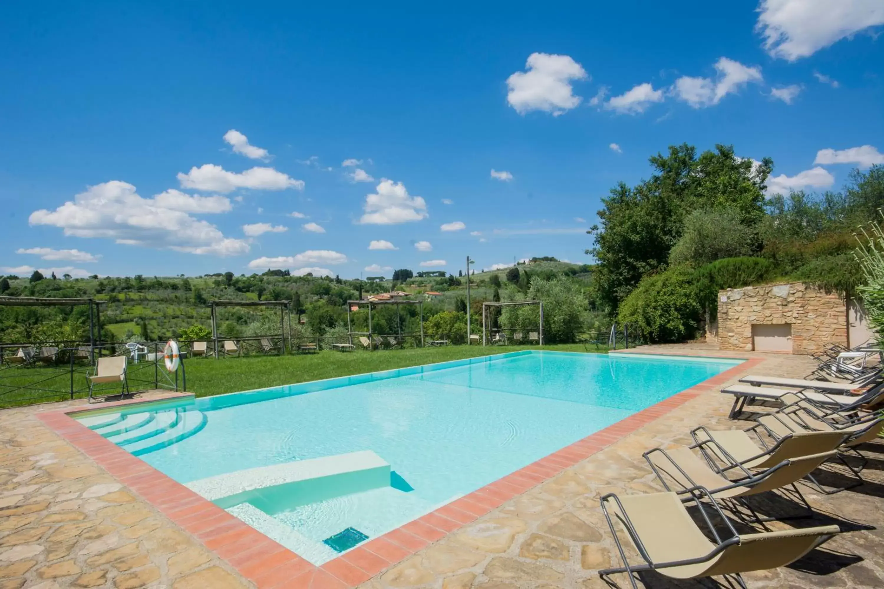 Pool view, Swimming Pool in Borgo Bottaia