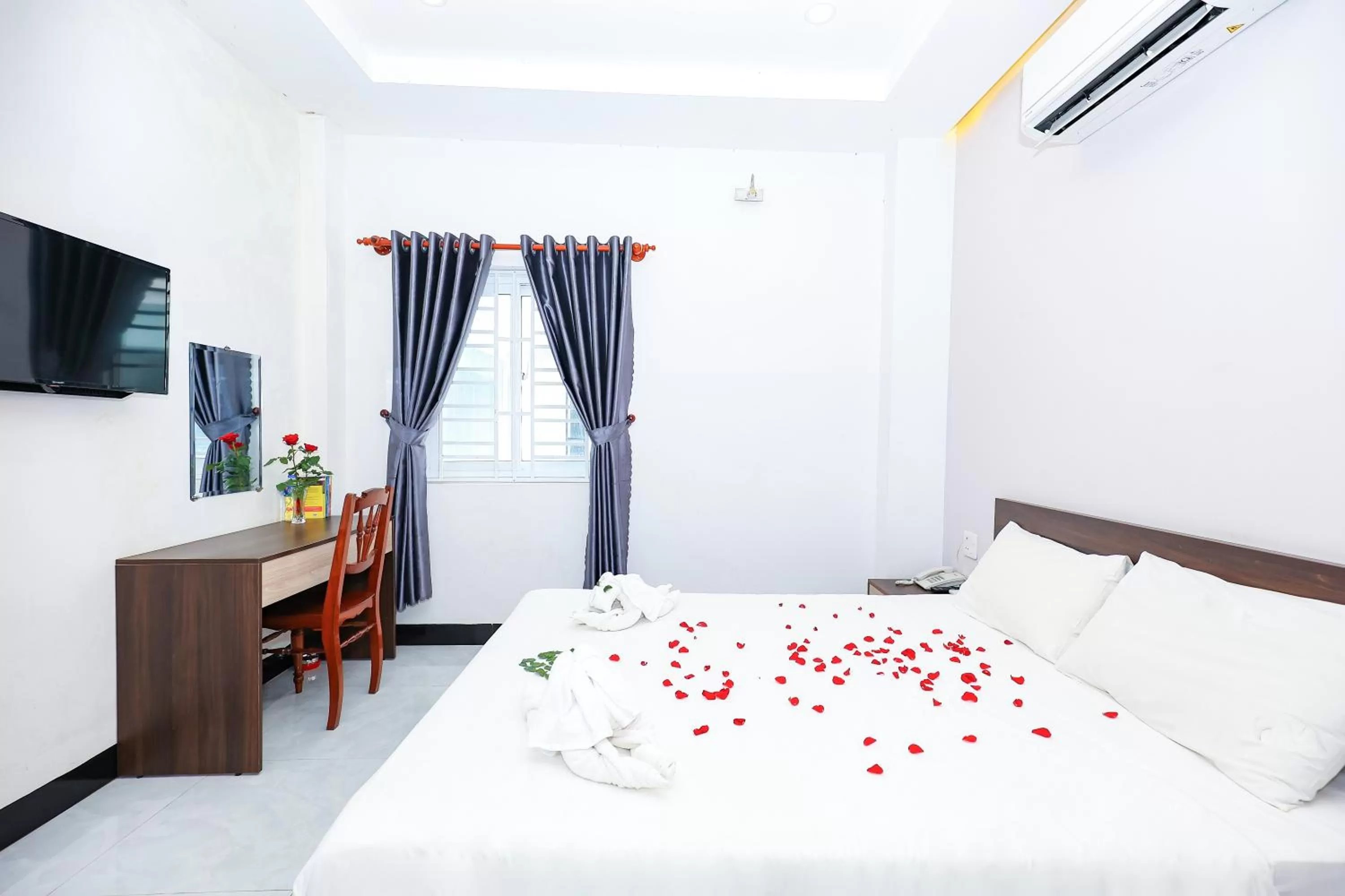 Bed in Ciao Hồng Phúc Hotel