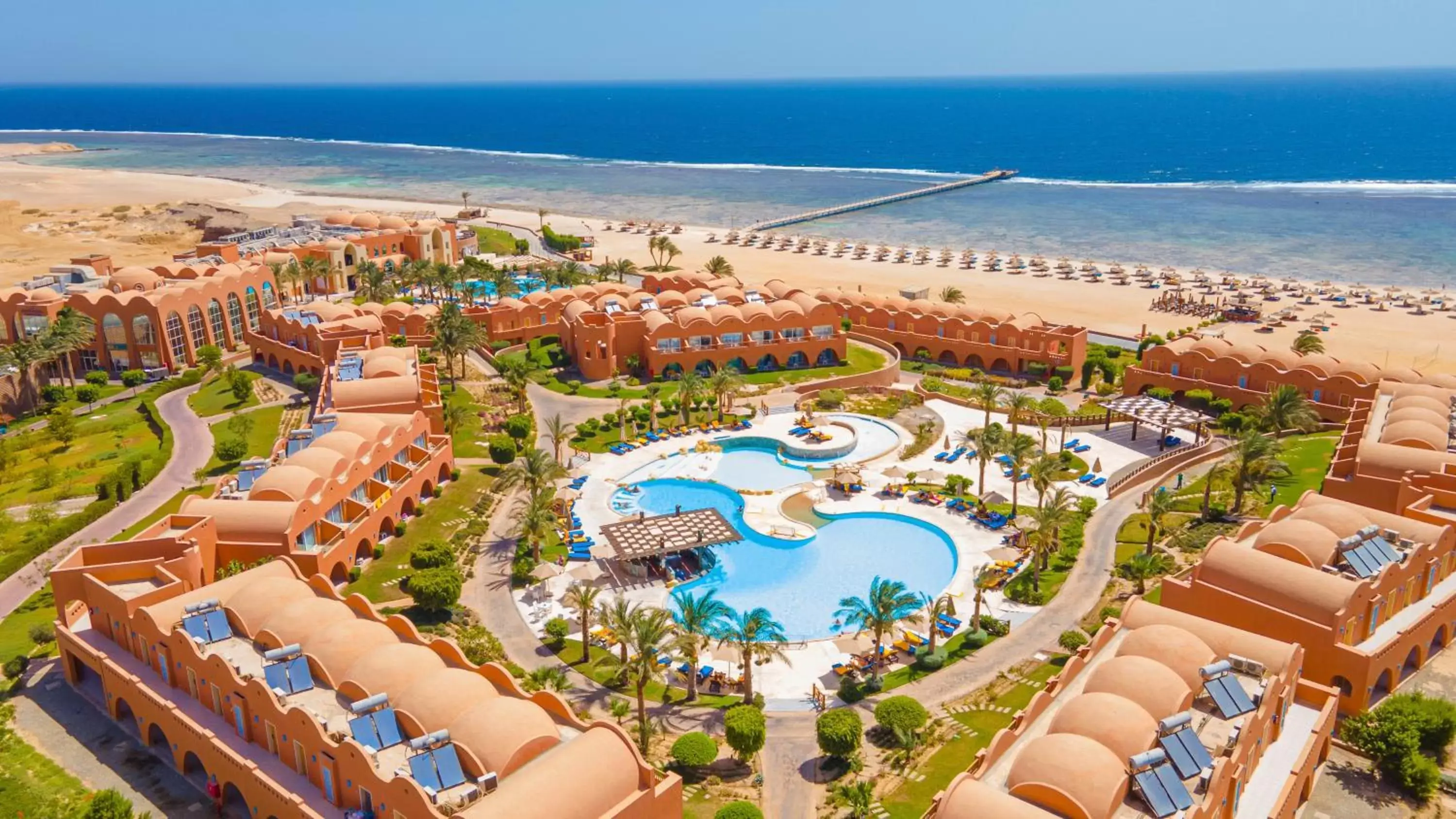 View (from property/room), Bird's-eye View in Novotel Marsa Alam Beach Resort