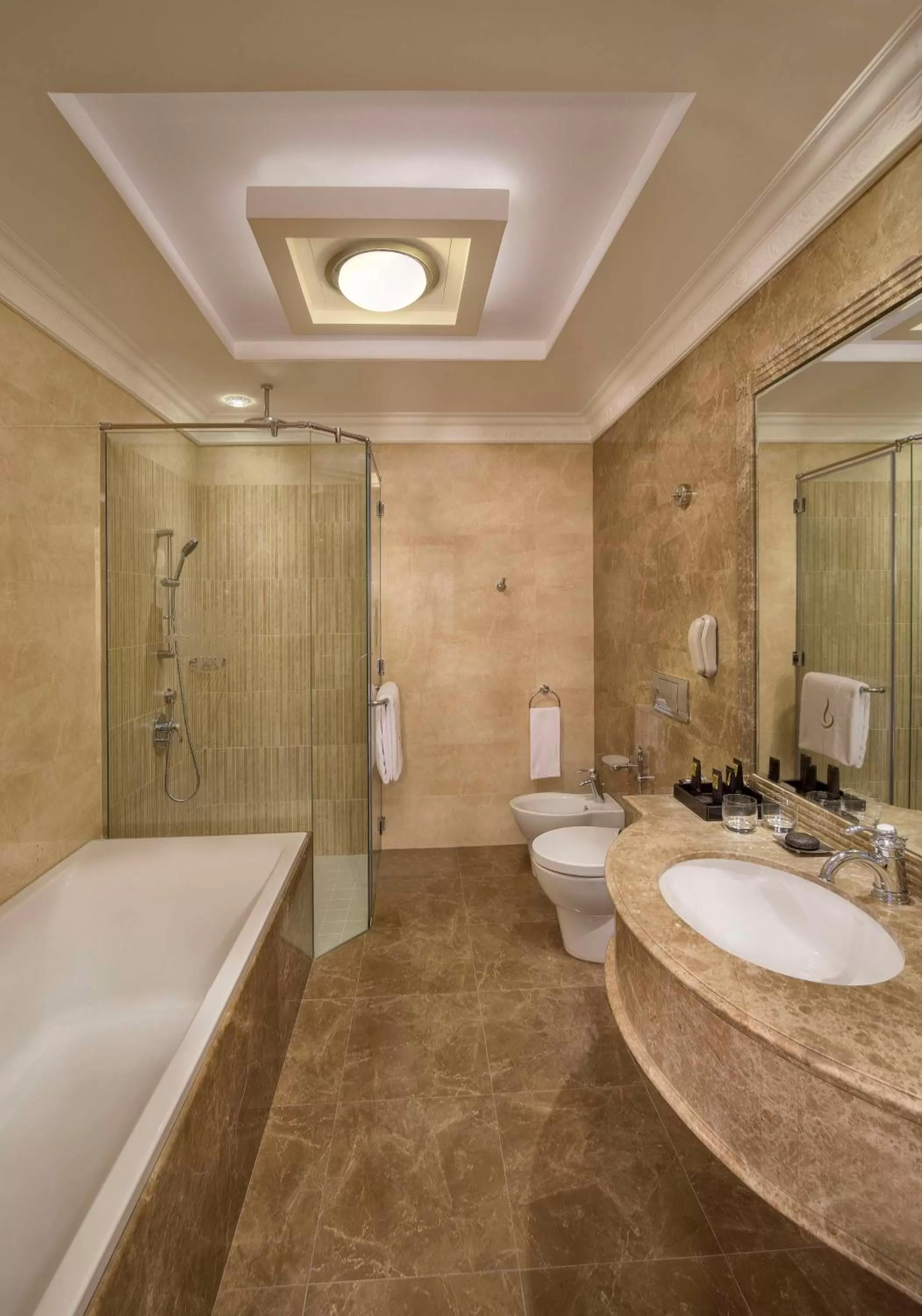 Bathroom in Royal Rose Abu Dhabi, a Curio Collection by Hilton Affiliated Hotel