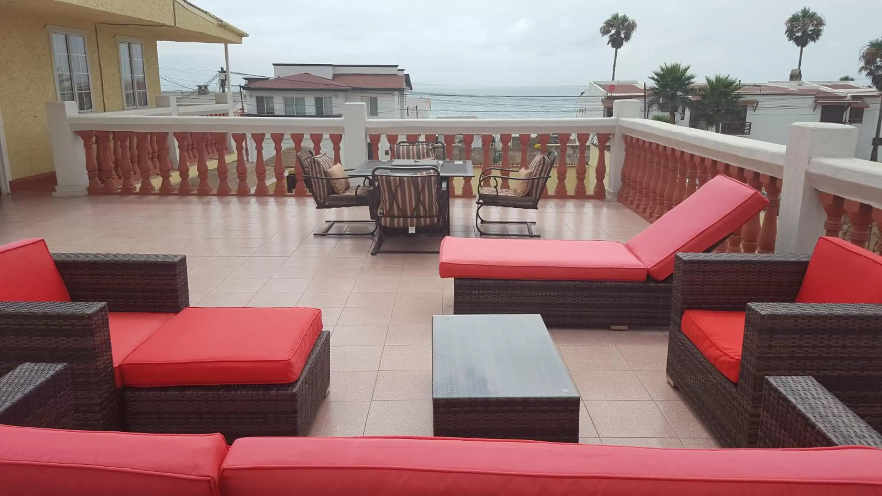 Balcony/Terrace in Playa Hermosa Inn at the beach