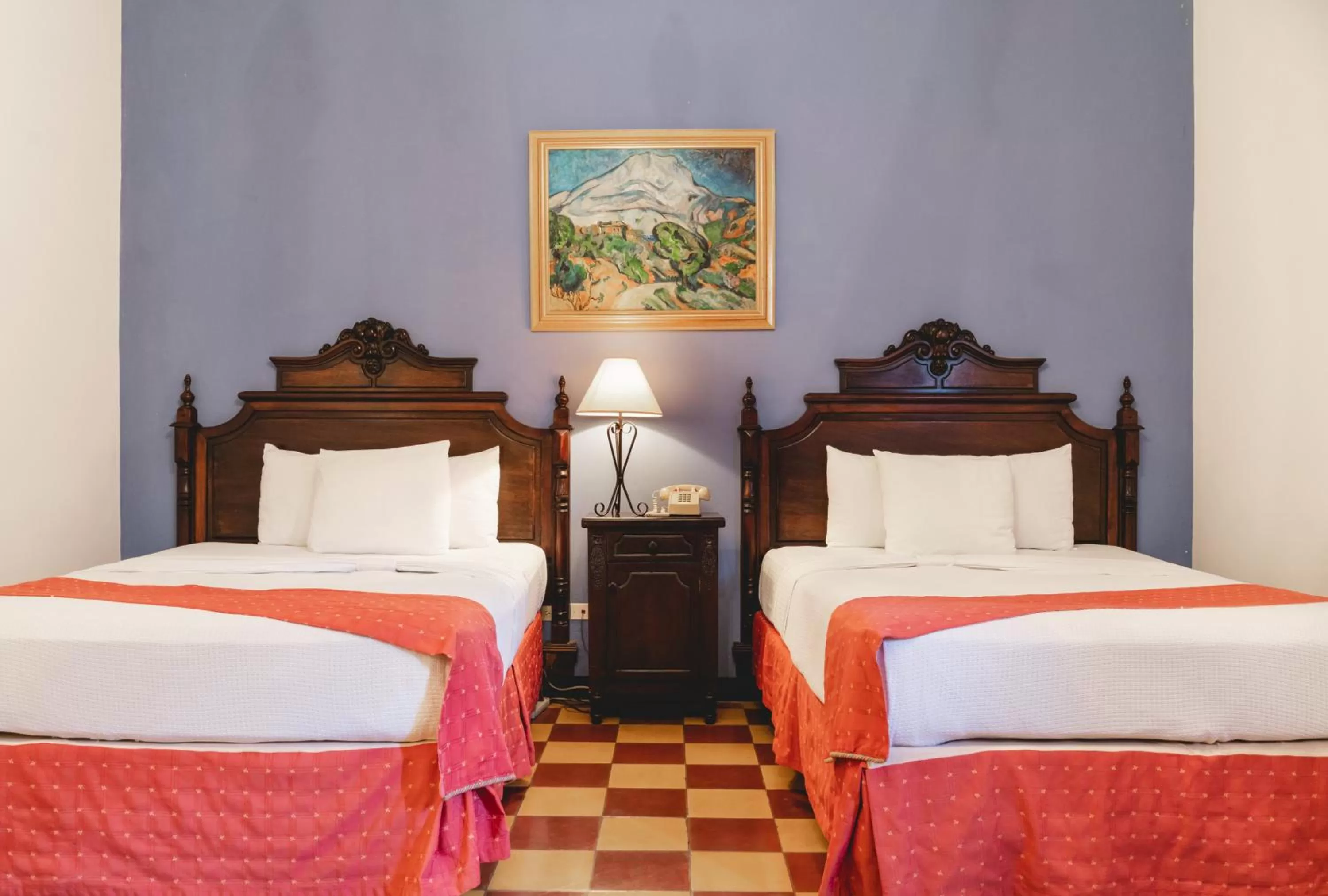 Bed in Hotel & Restaurante La Gran Francia