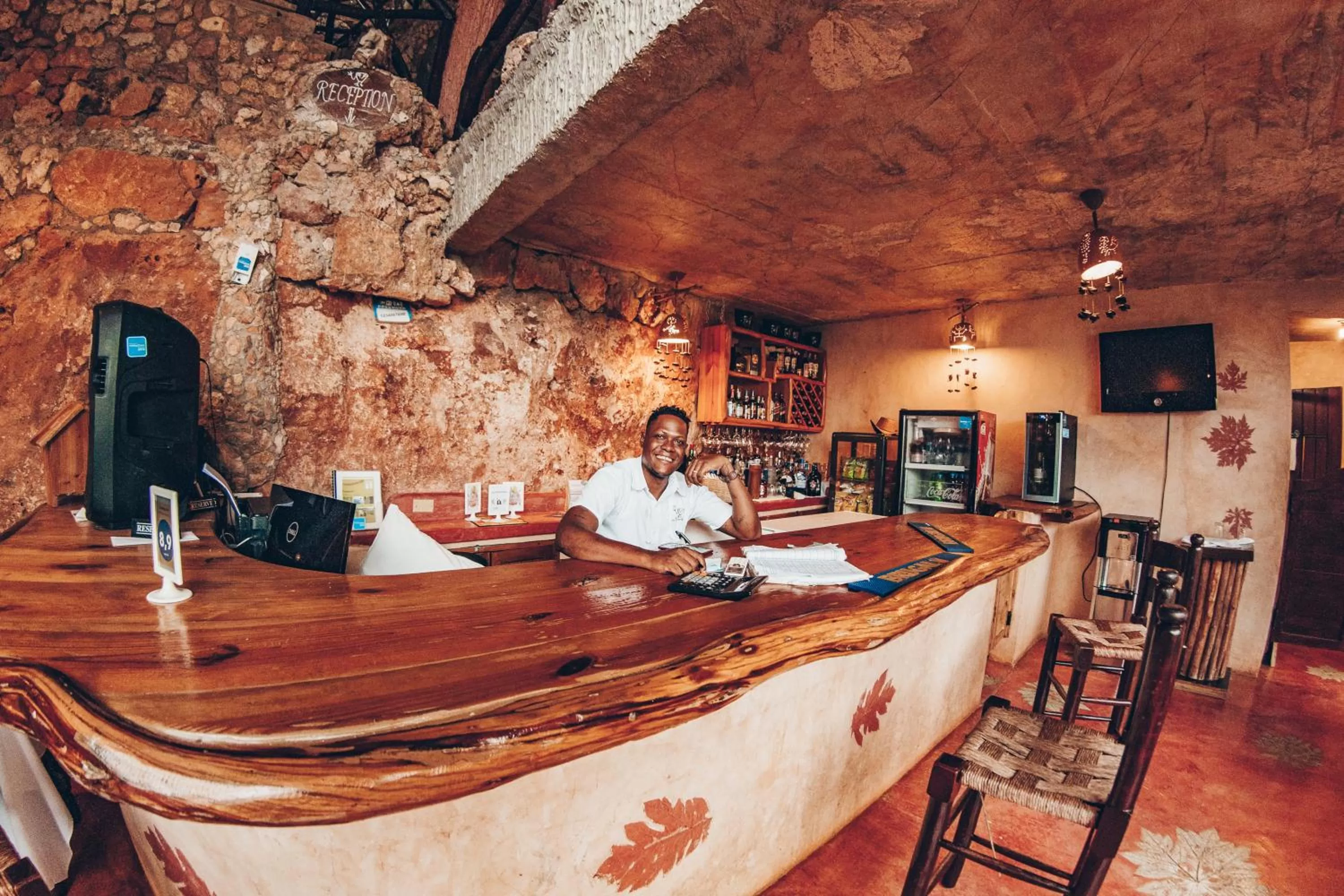 Lobby or reception in Altos de Caño Hondo