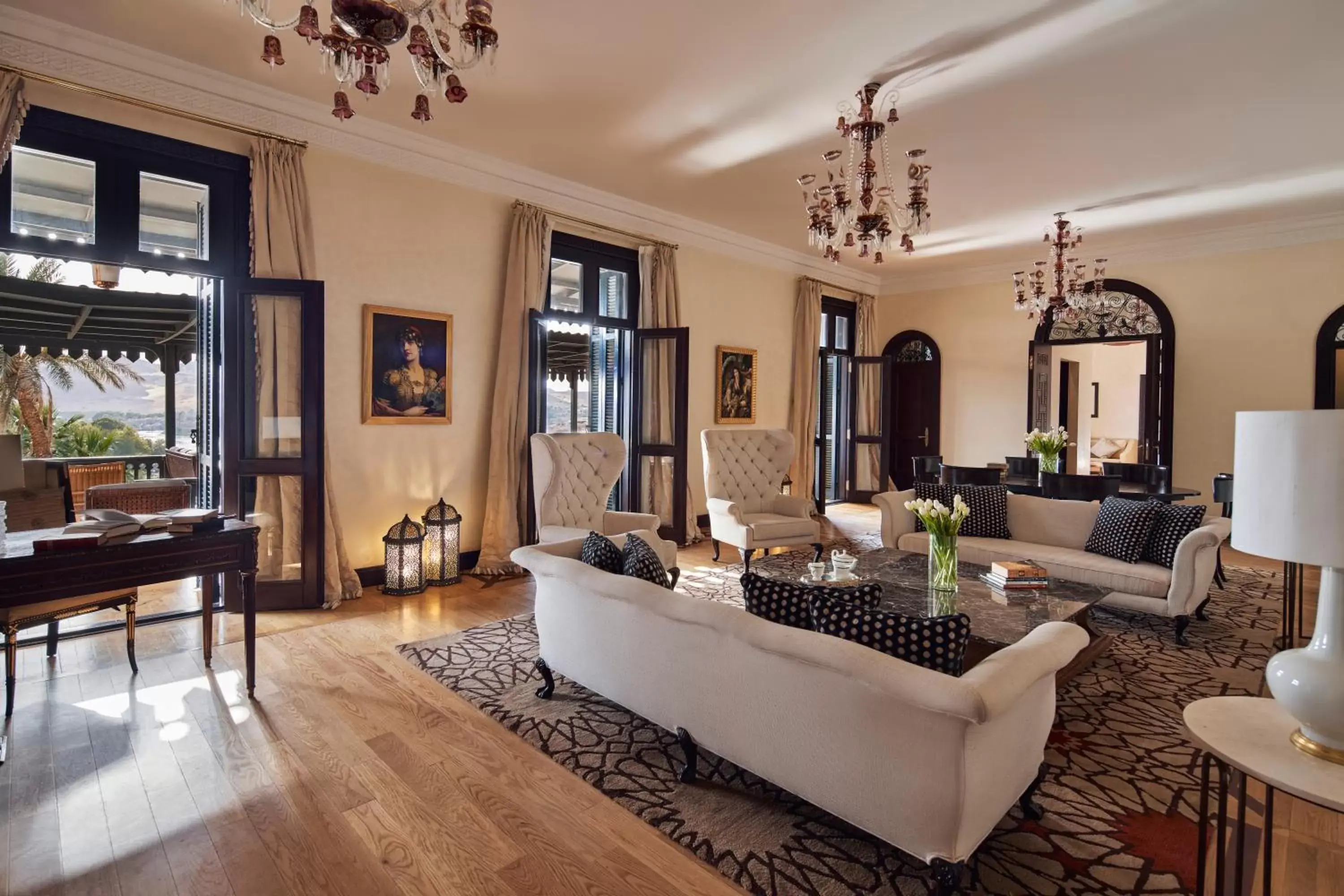 Living room, Seating Area in Sofitel Legend Old Cataract