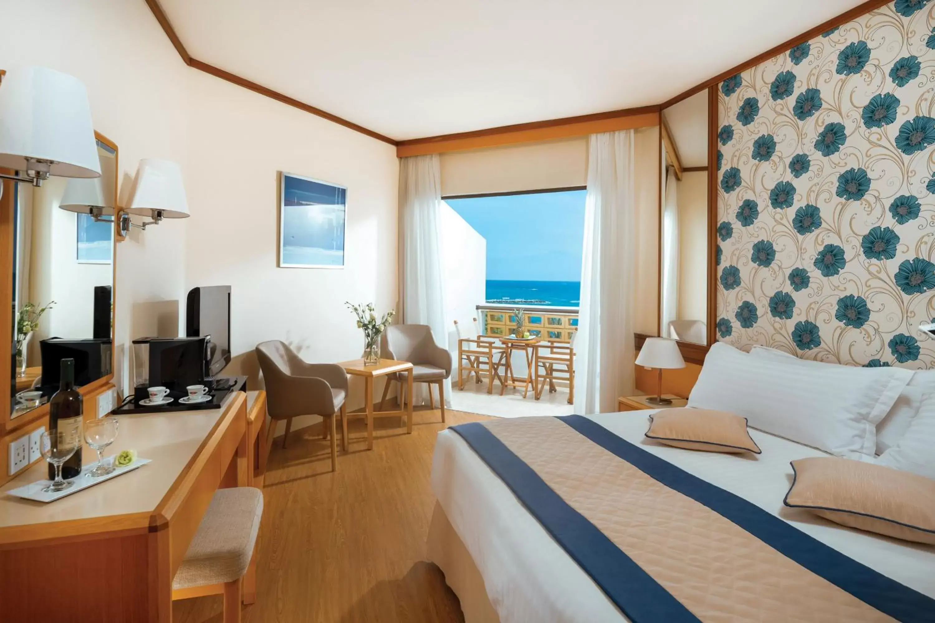 Bedroom in Constantinou Bros Athena Royal Beach Hotel