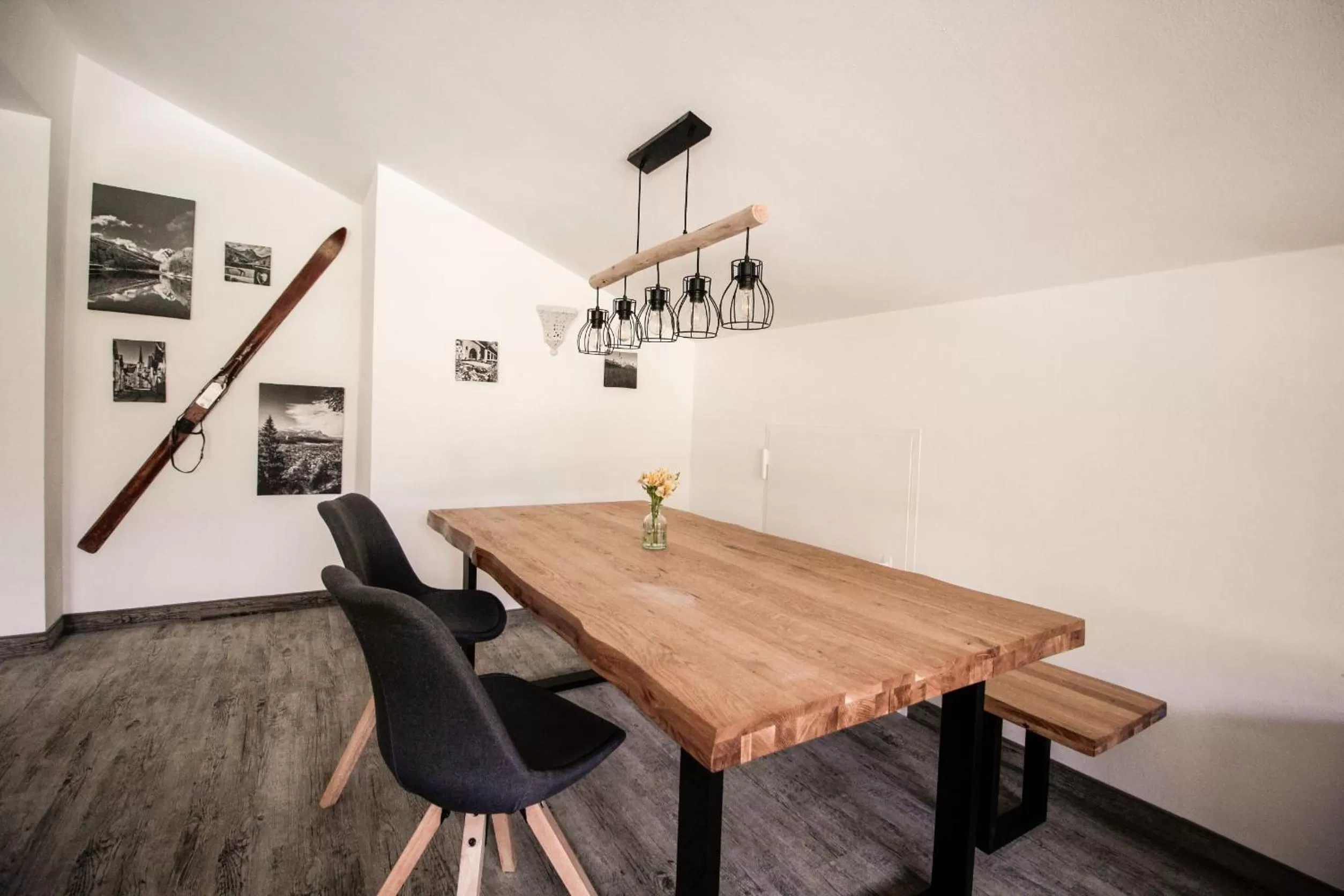 Living room in Seehaus Riessersee