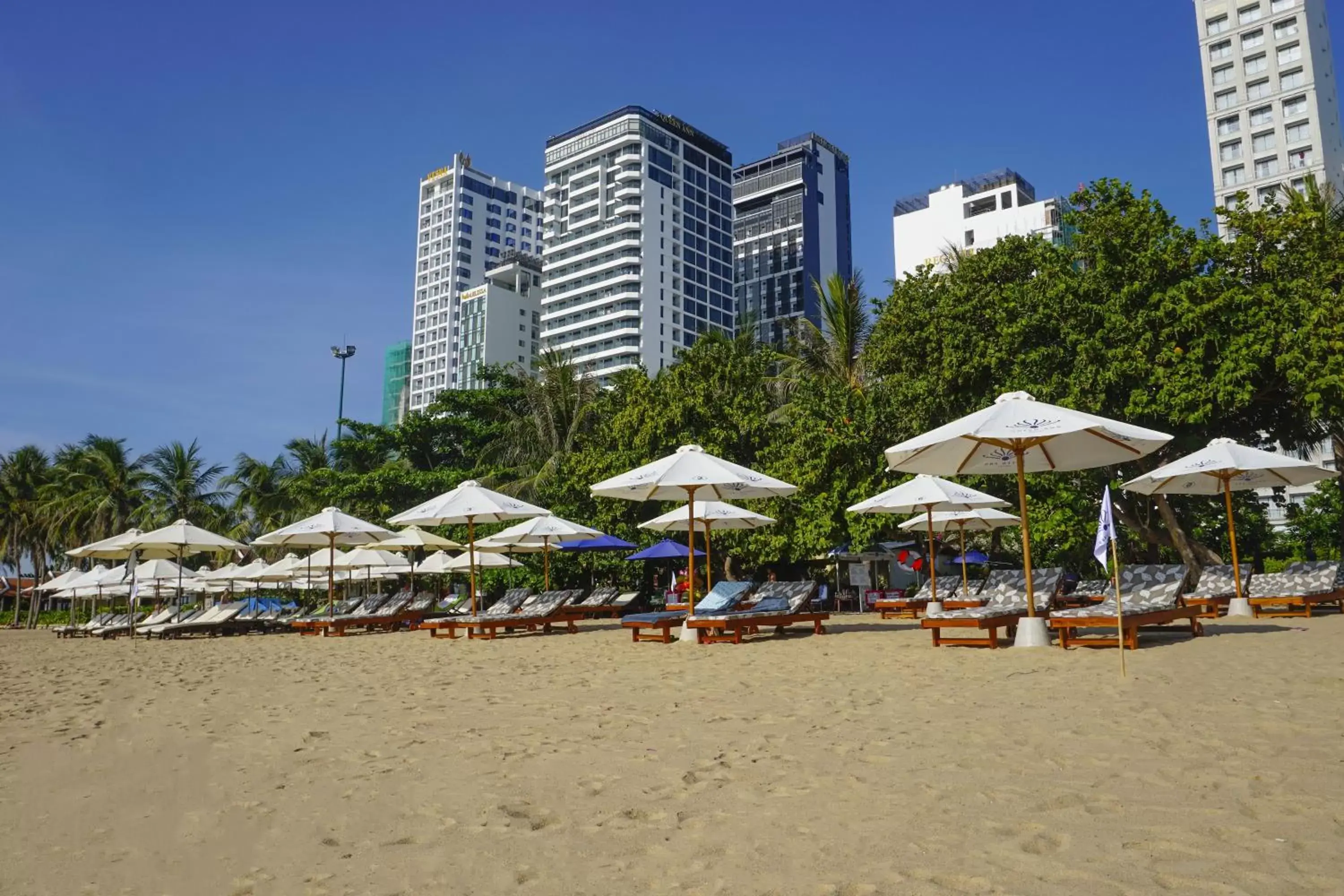 Beach in Queen Ann Nha Trang Hotel