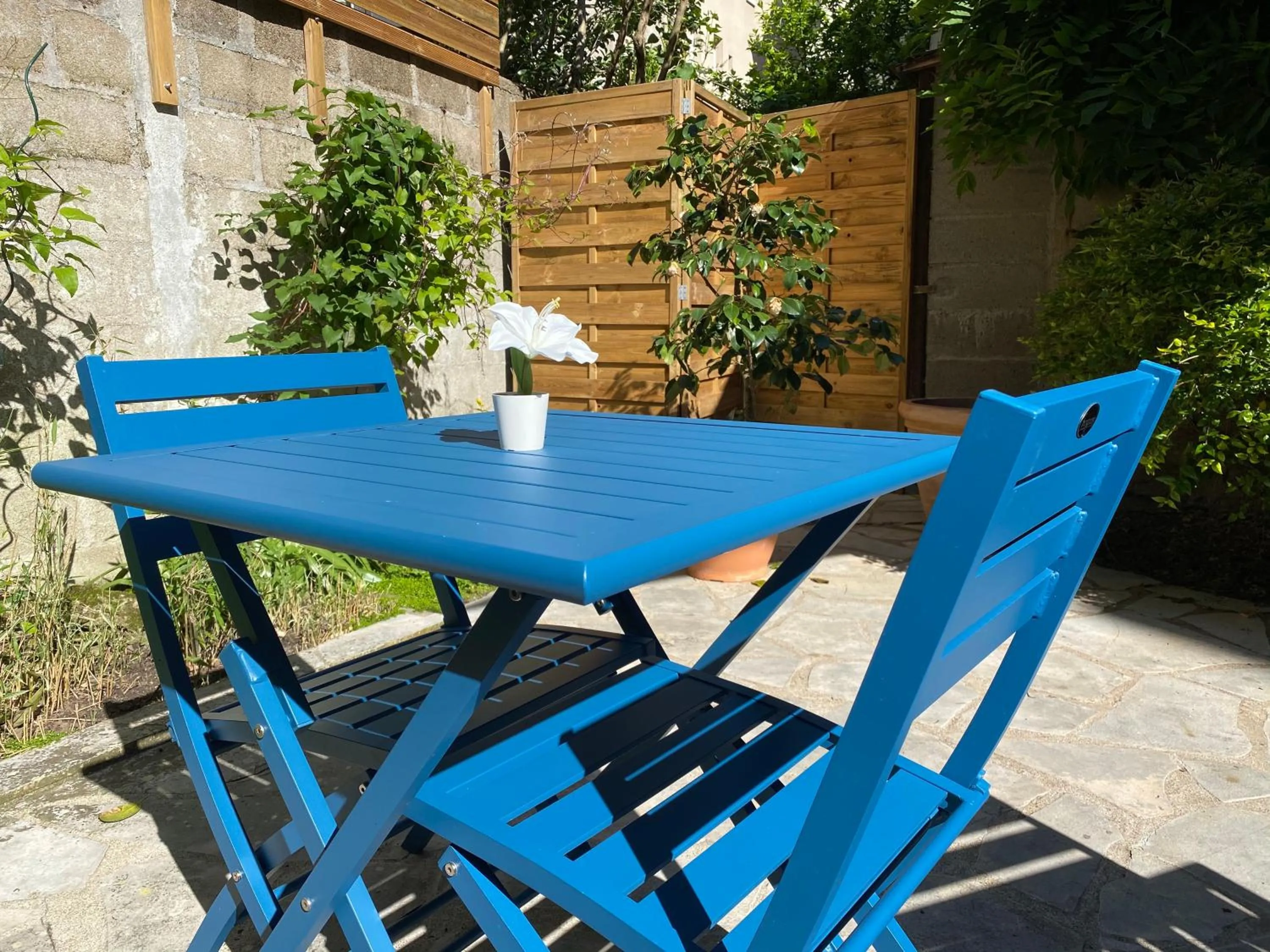 Patio in Hotel Colbert