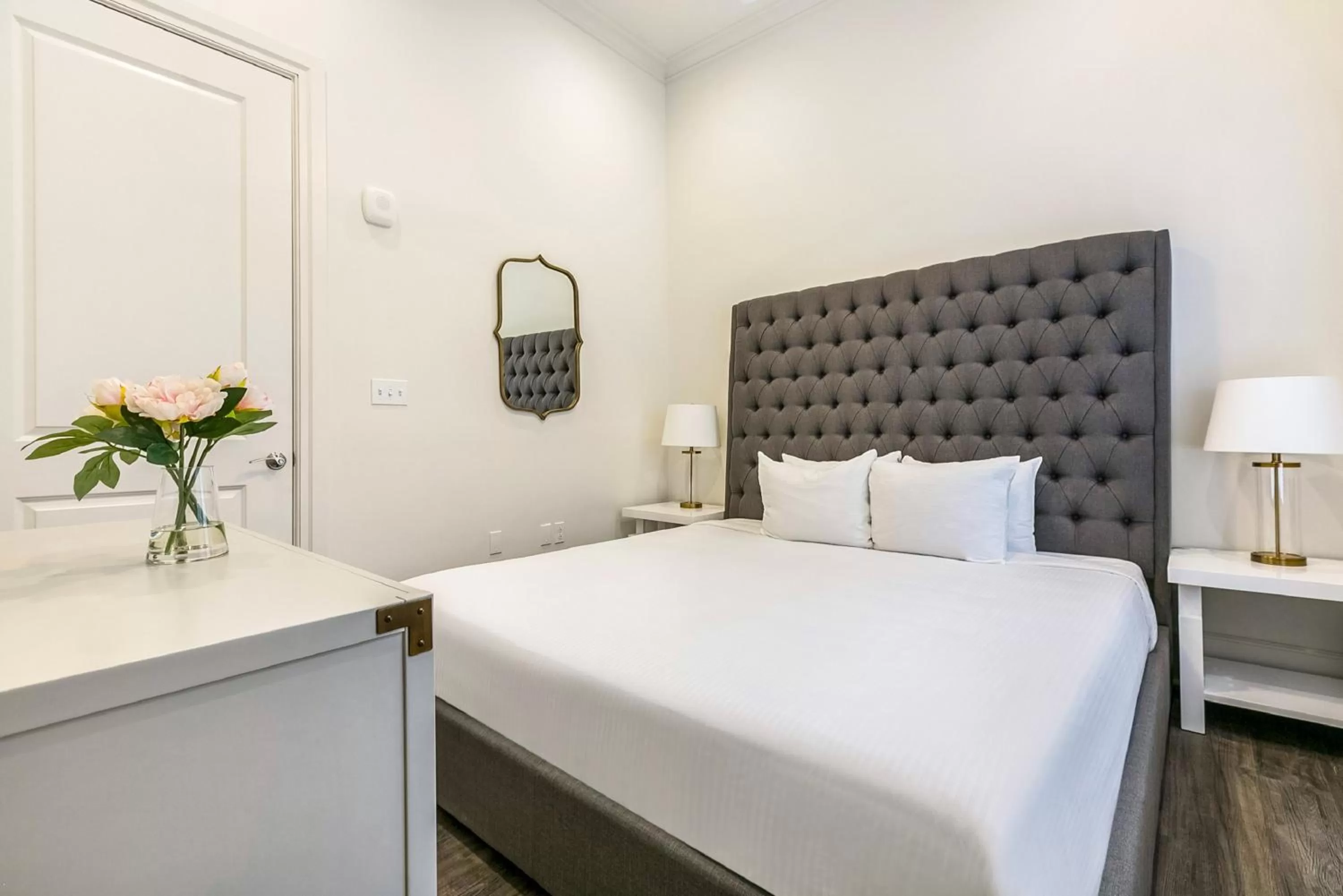 Bedroom, Bed in 1 and 2 BR Private Condos Steps Away From French Quarter