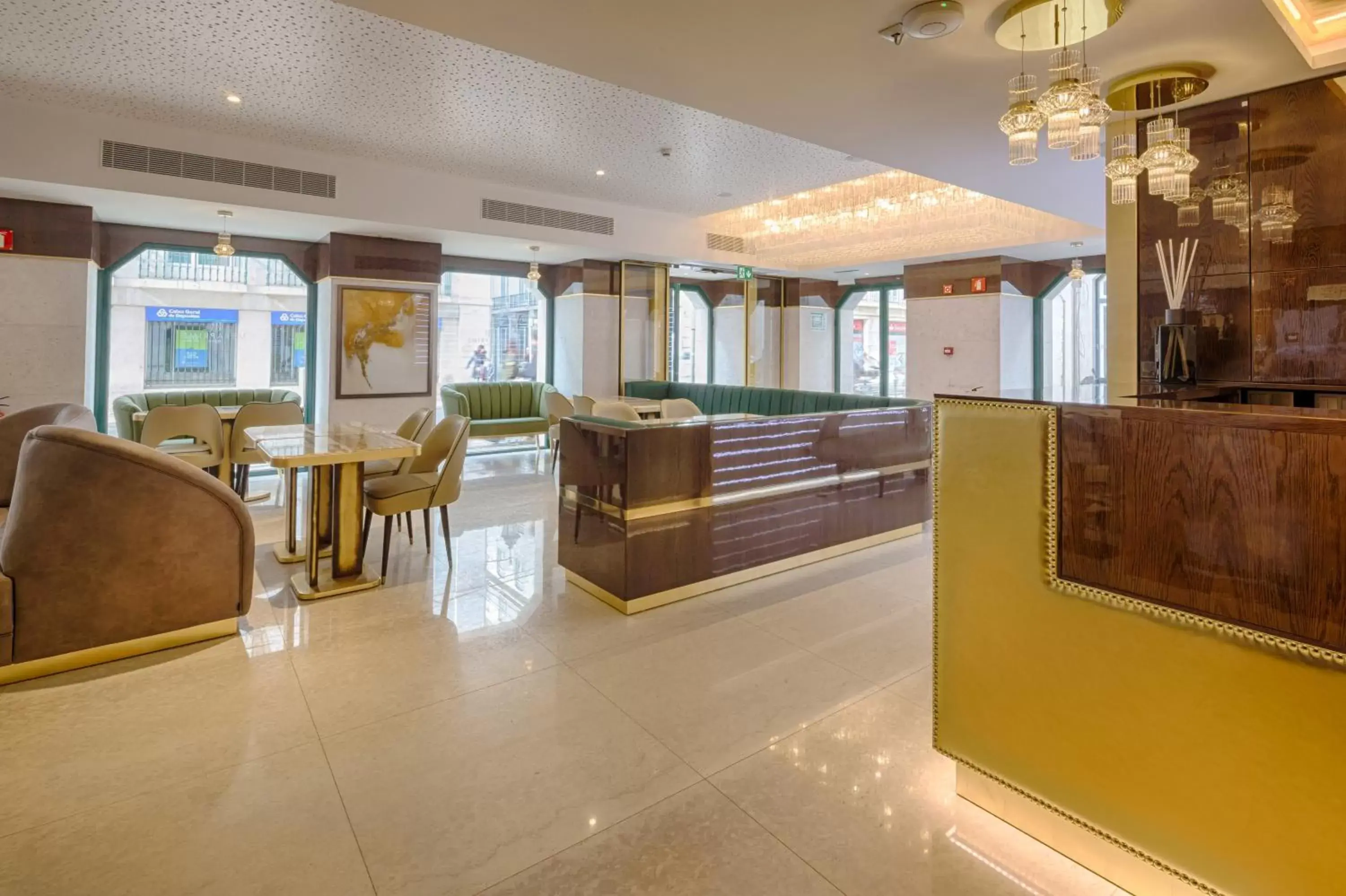 Restaurant/places to eat, Lobby/Reception in Hotel MeraPrime Gold Lisboa