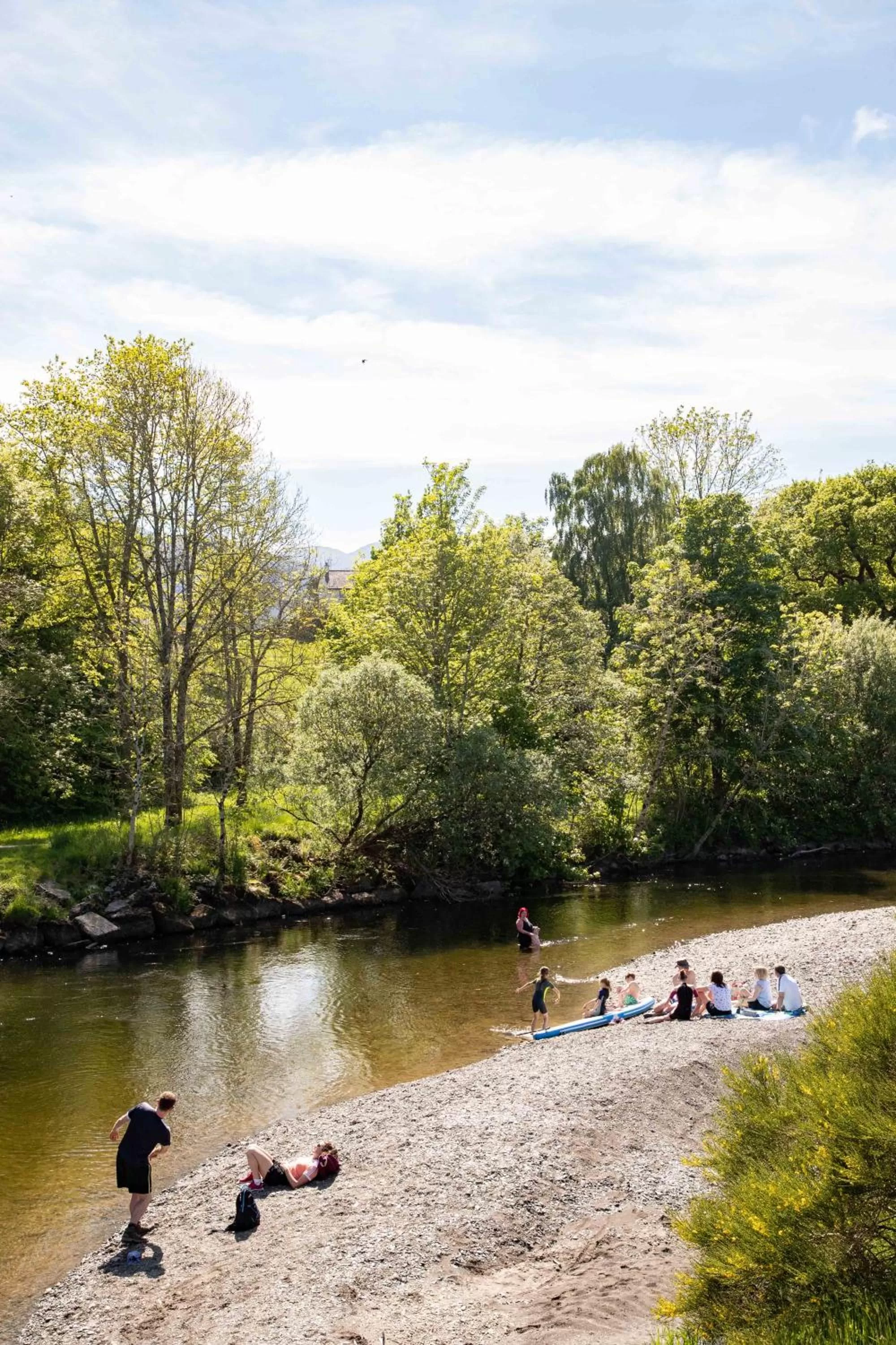 Natural landscape in The Derwentwater Hotel