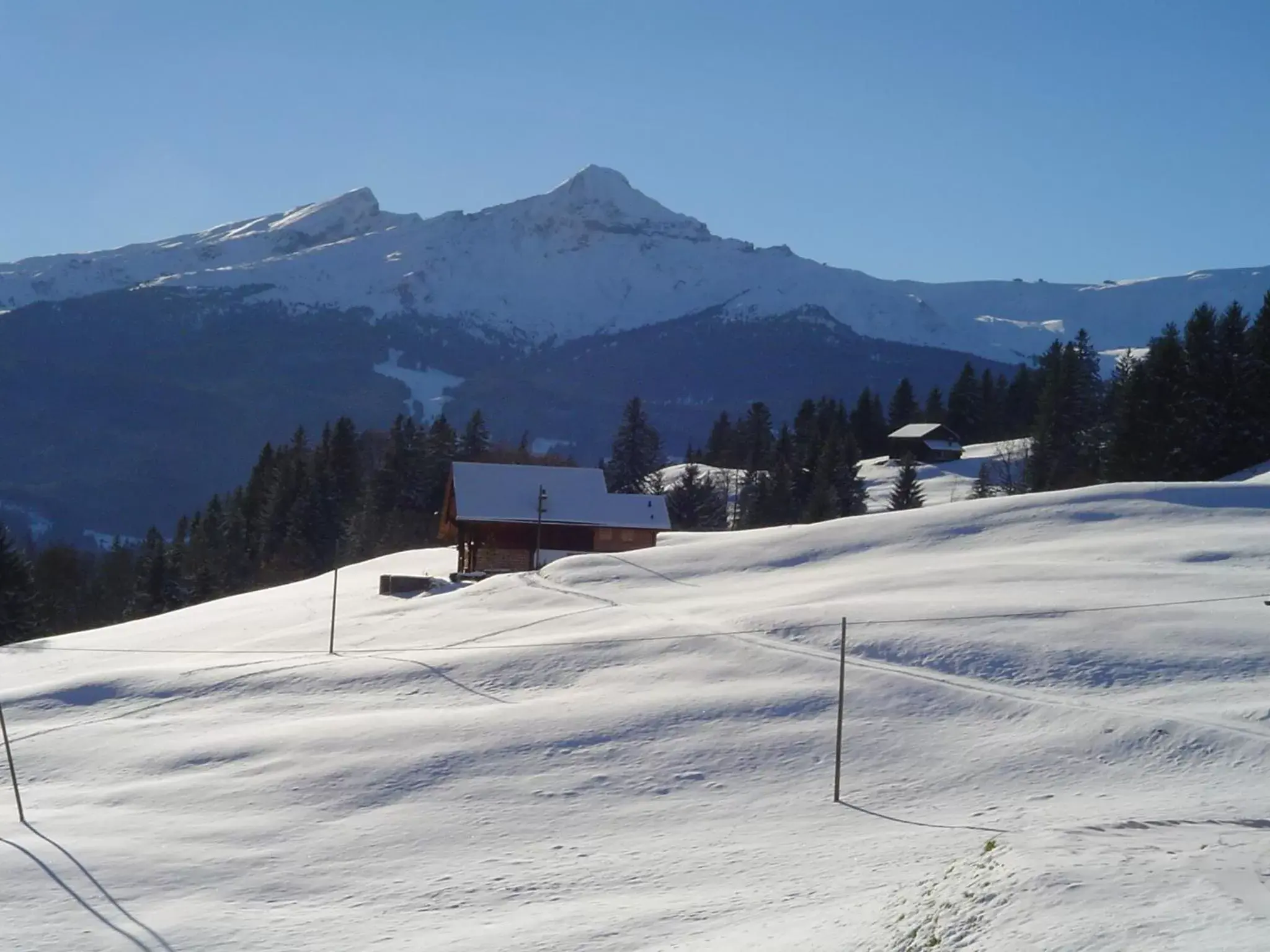 Skiing, Winter in Hotel Tschuggen