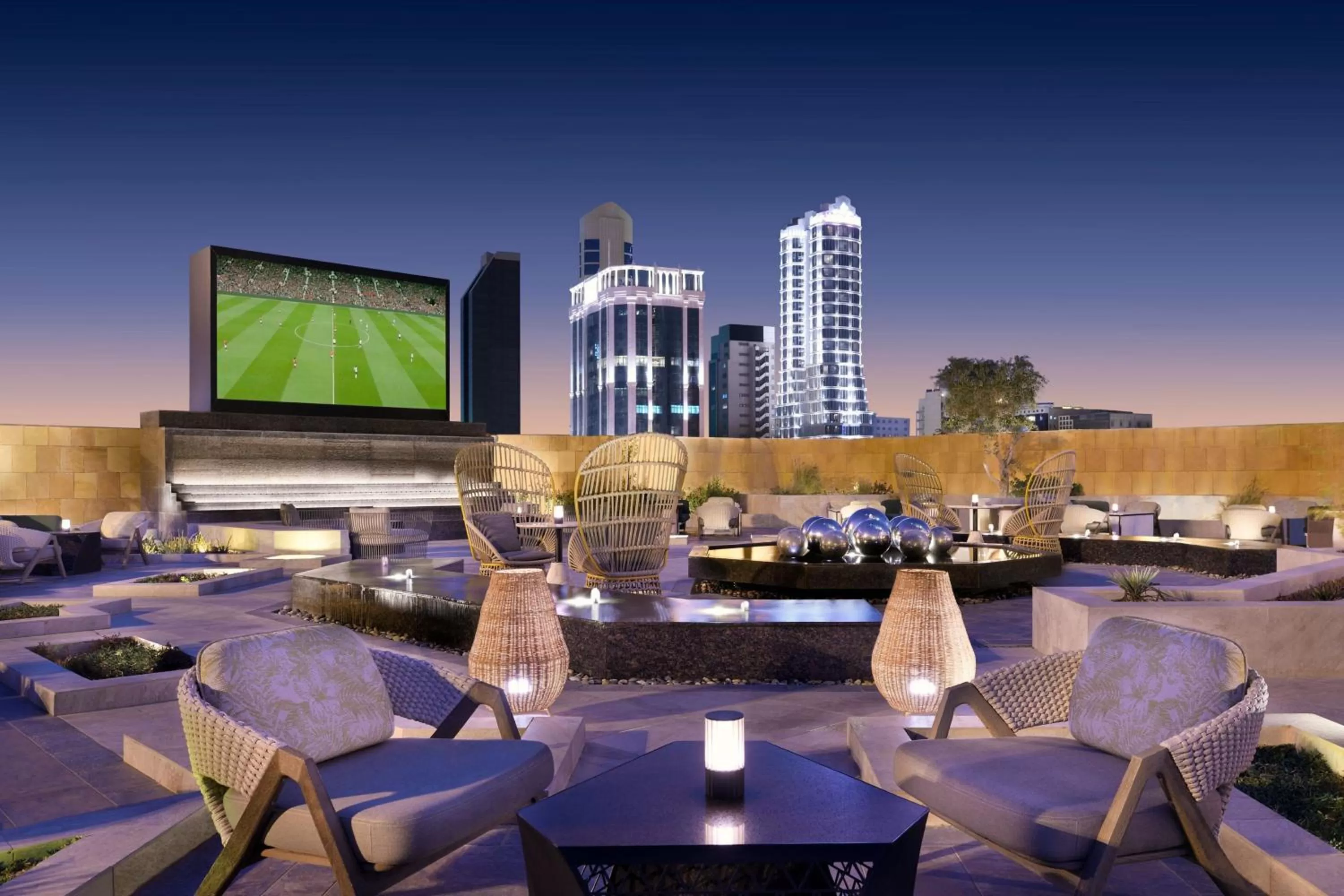 Restaurant/places to eat in JW Marriott Hotel Riyadh