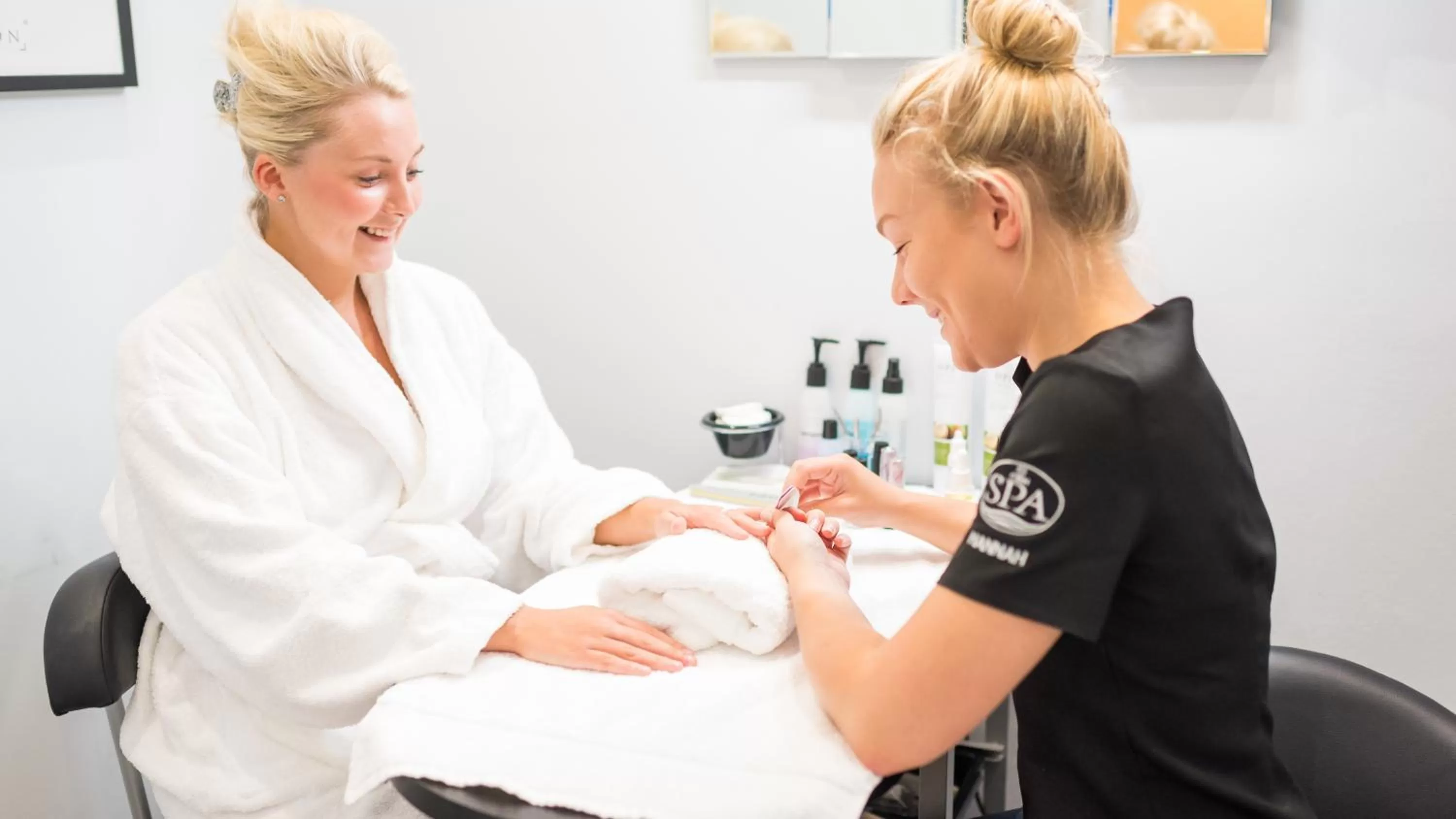 Spa and wellness centre/facilities in The Carlyon Bay Hotel and Spa