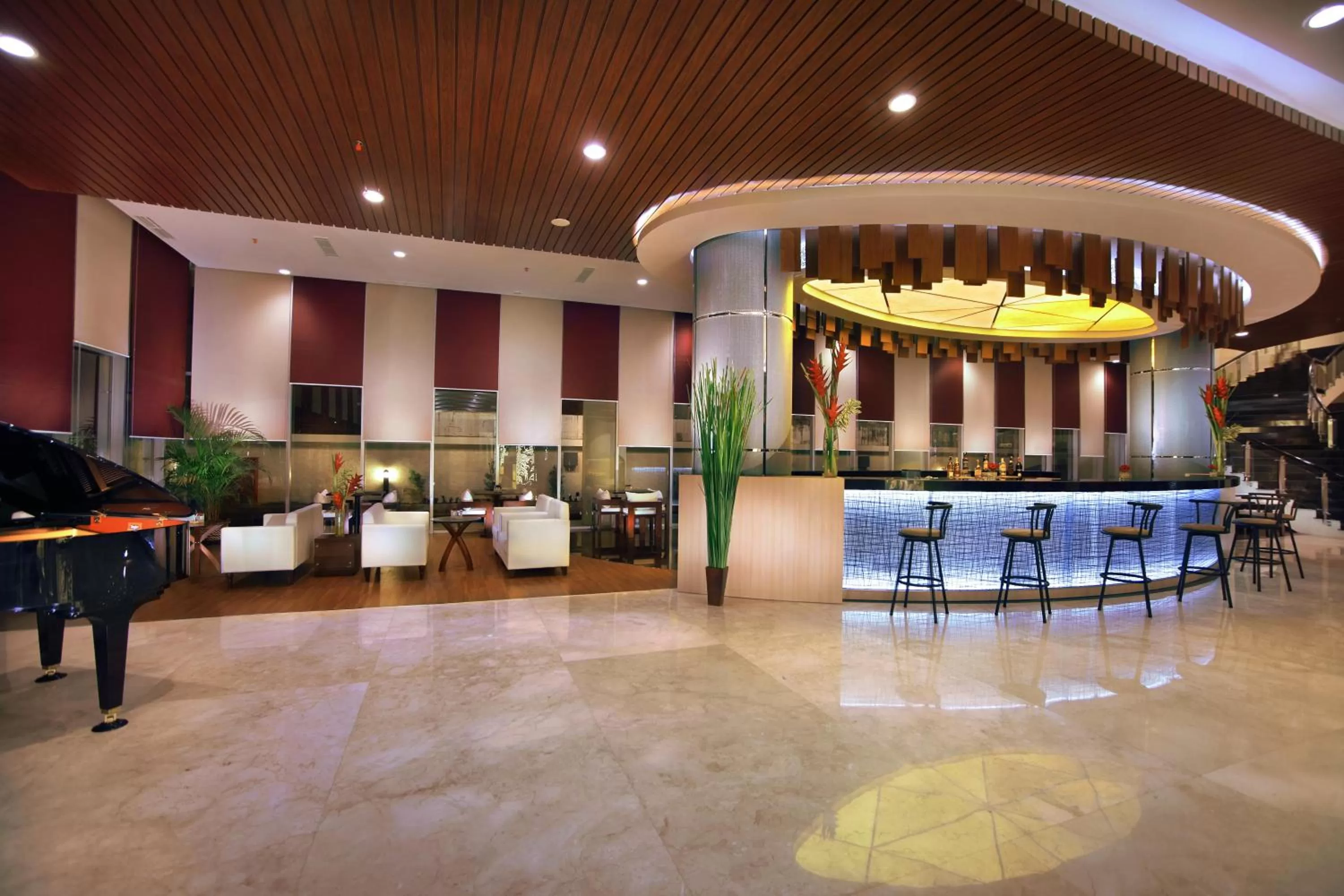 Lobby or reception in Atria Hotel Malang