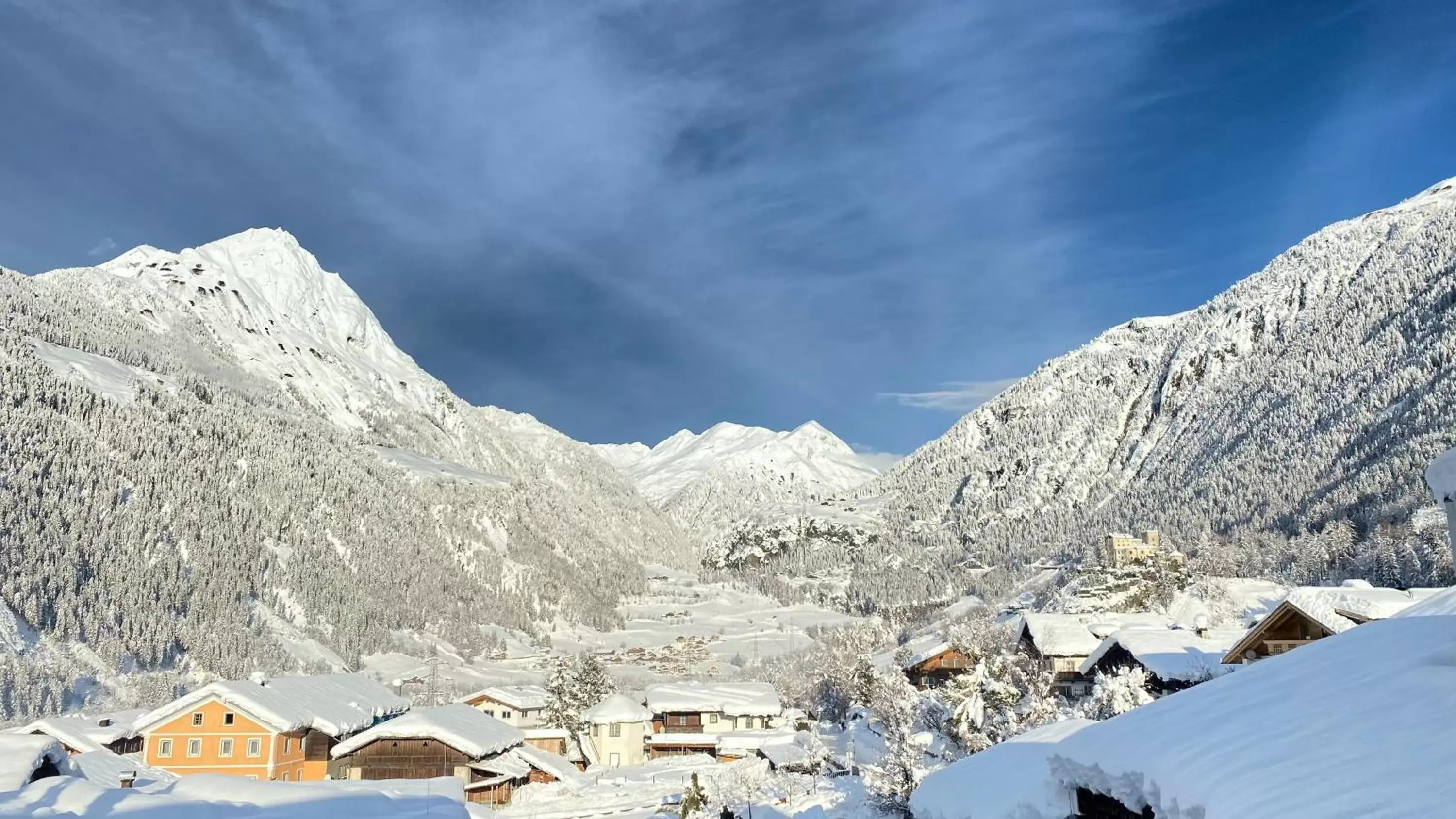 Natural landscape, Winter in Hotel Rauter