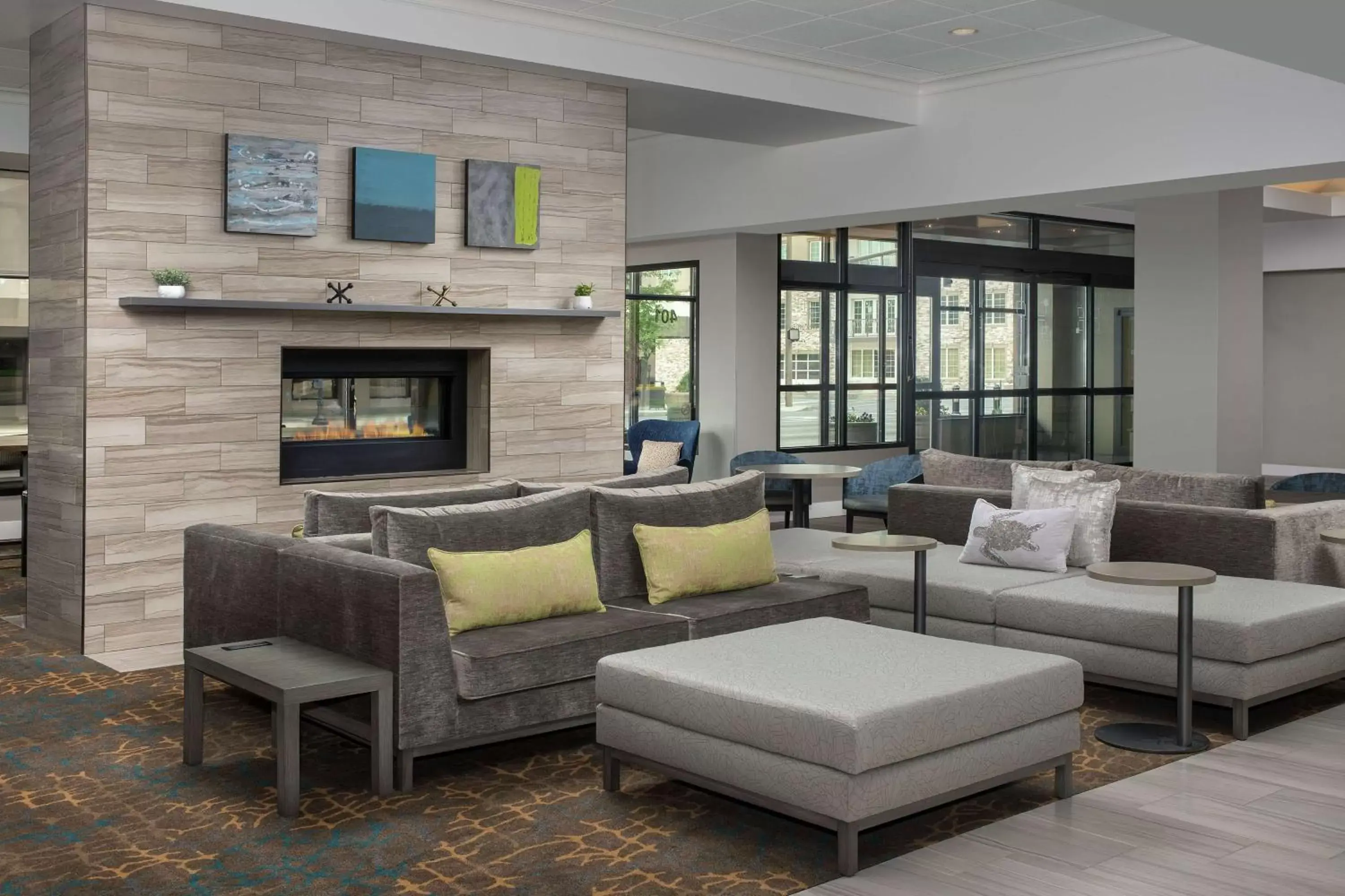 Lobby or reception in Hilton Garden Inn Yakima Downtown Lobby or reception in Hilton Garden Inn Yakima Downtown