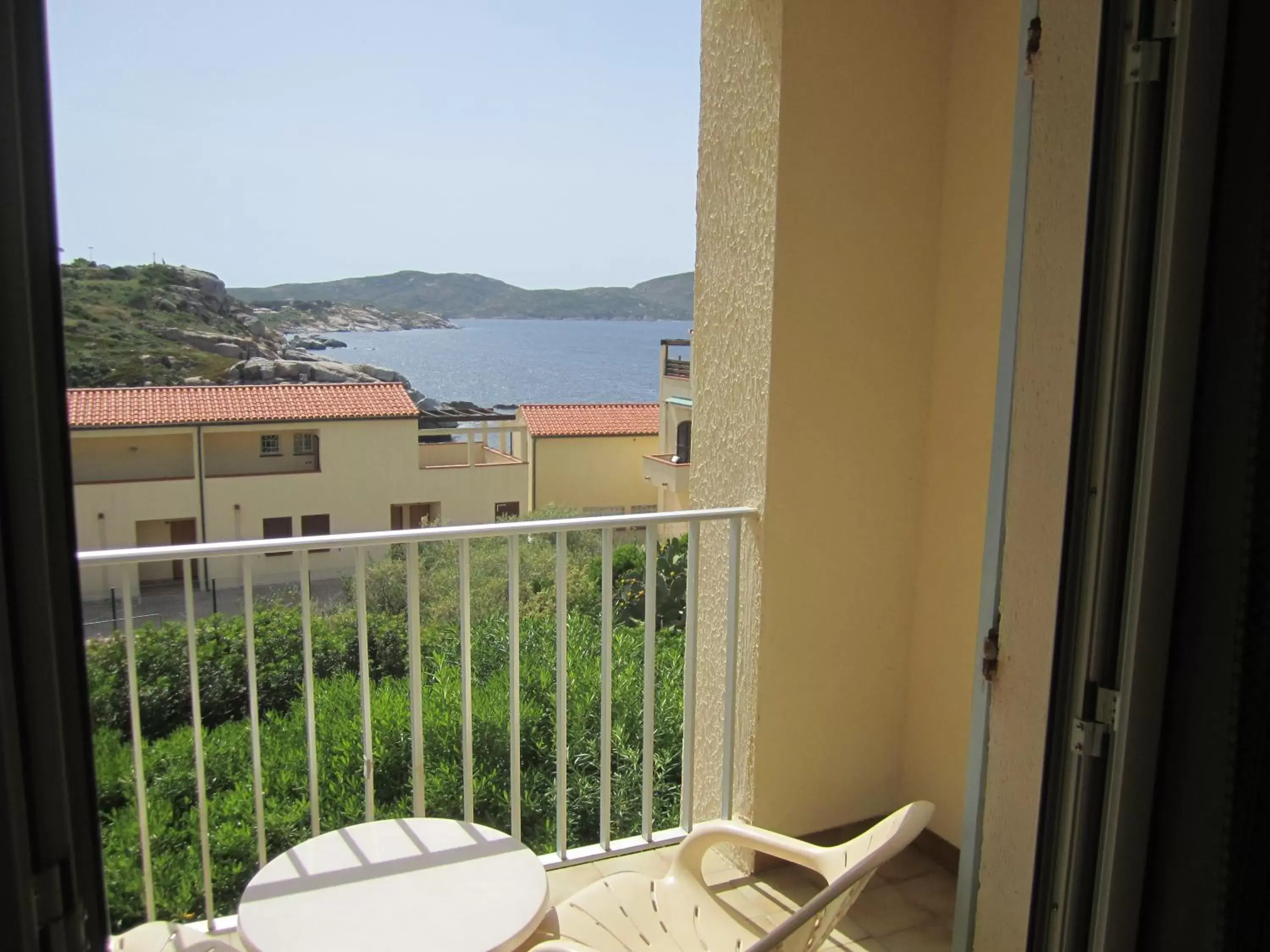 Balcony/Terrace in Motel Saint Francois