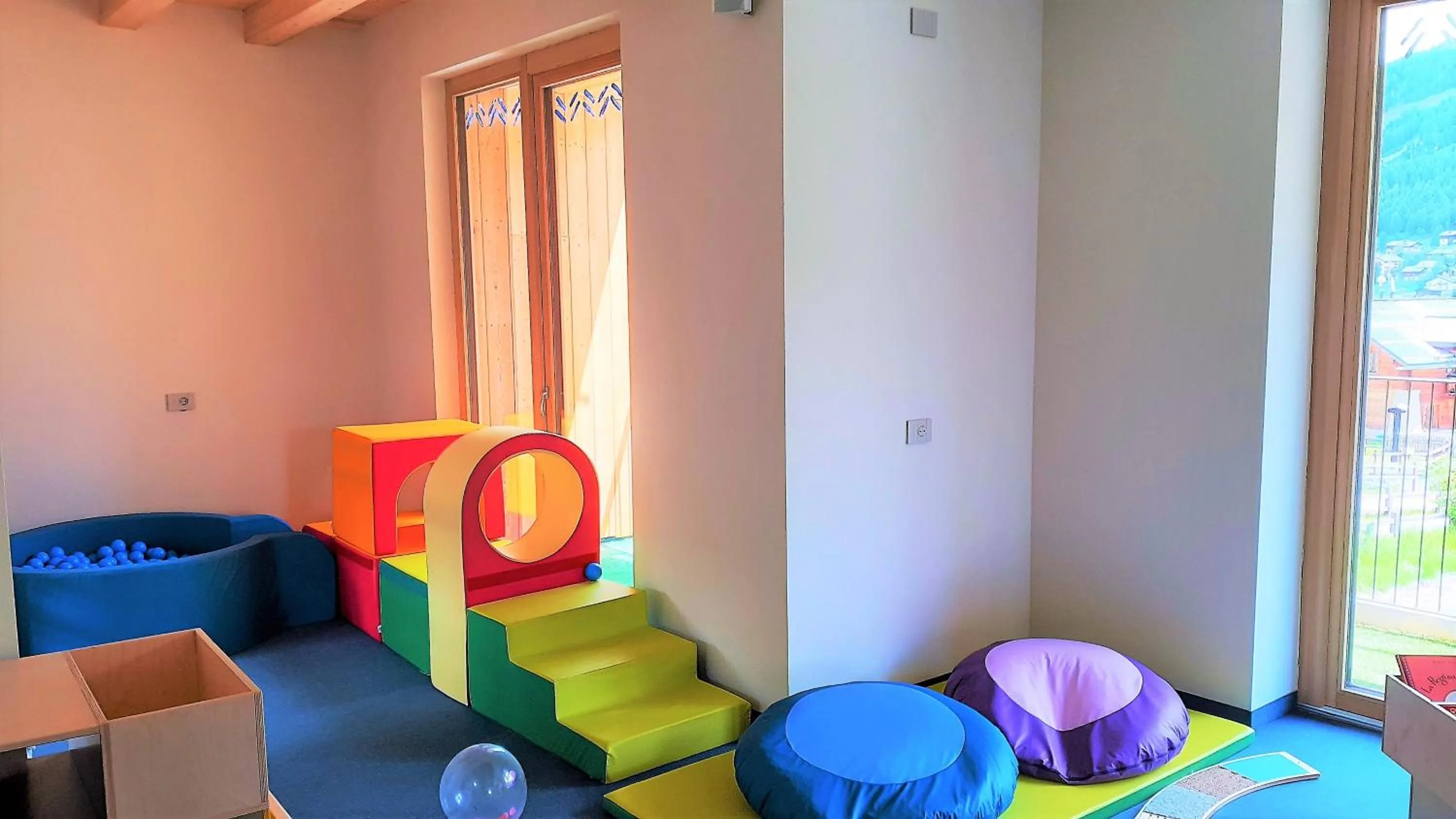 Children play ground in Livì Family Hotel