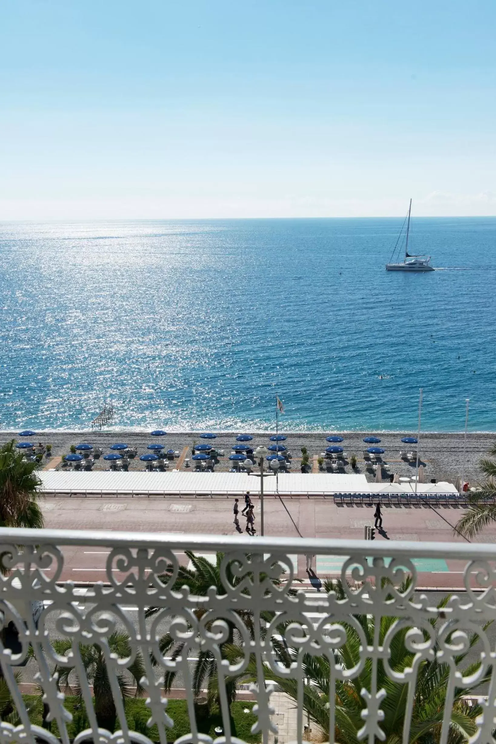 Beach, Sea View in Hôtel West End Promenade