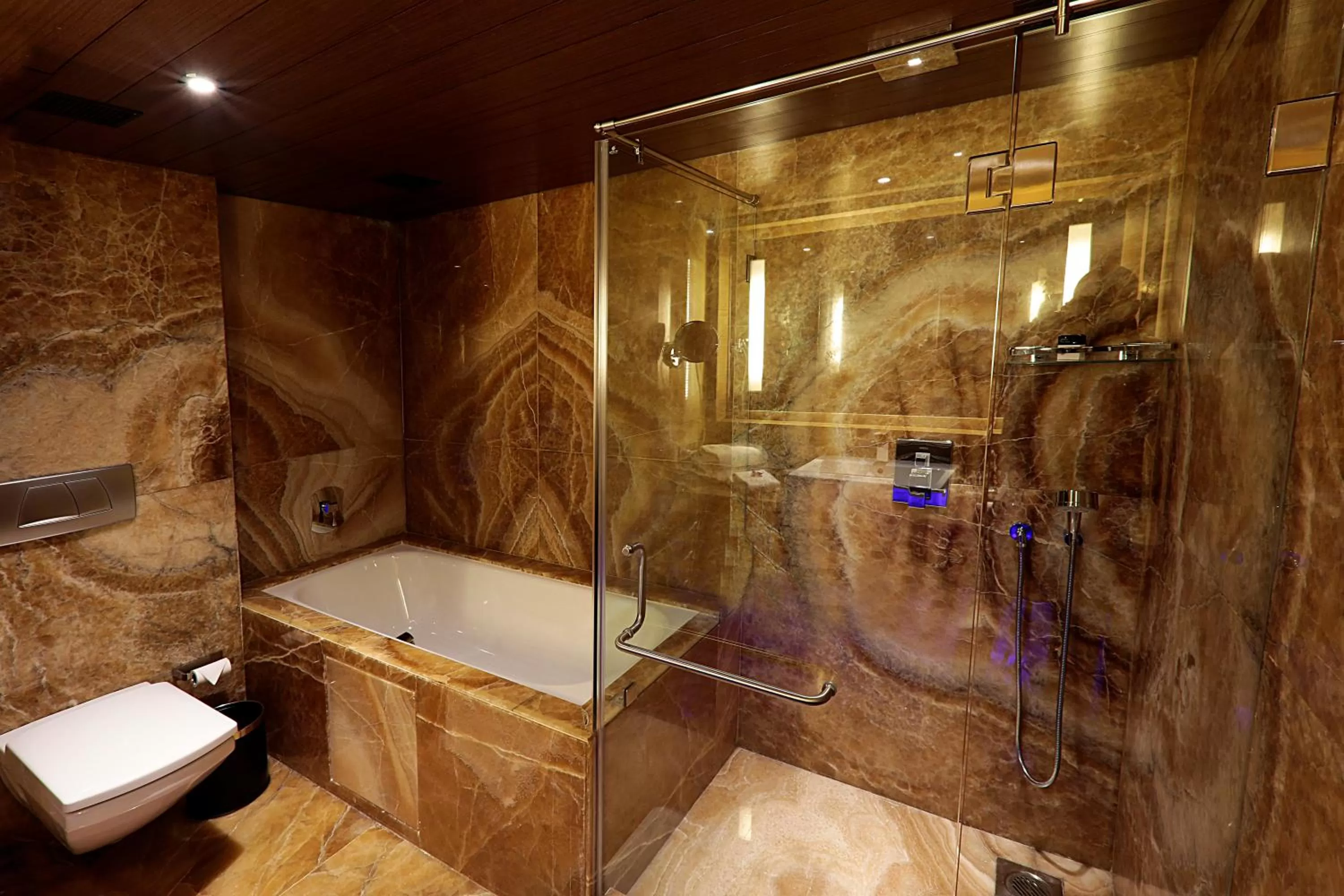 Bathroom in Hotel Sahara Star