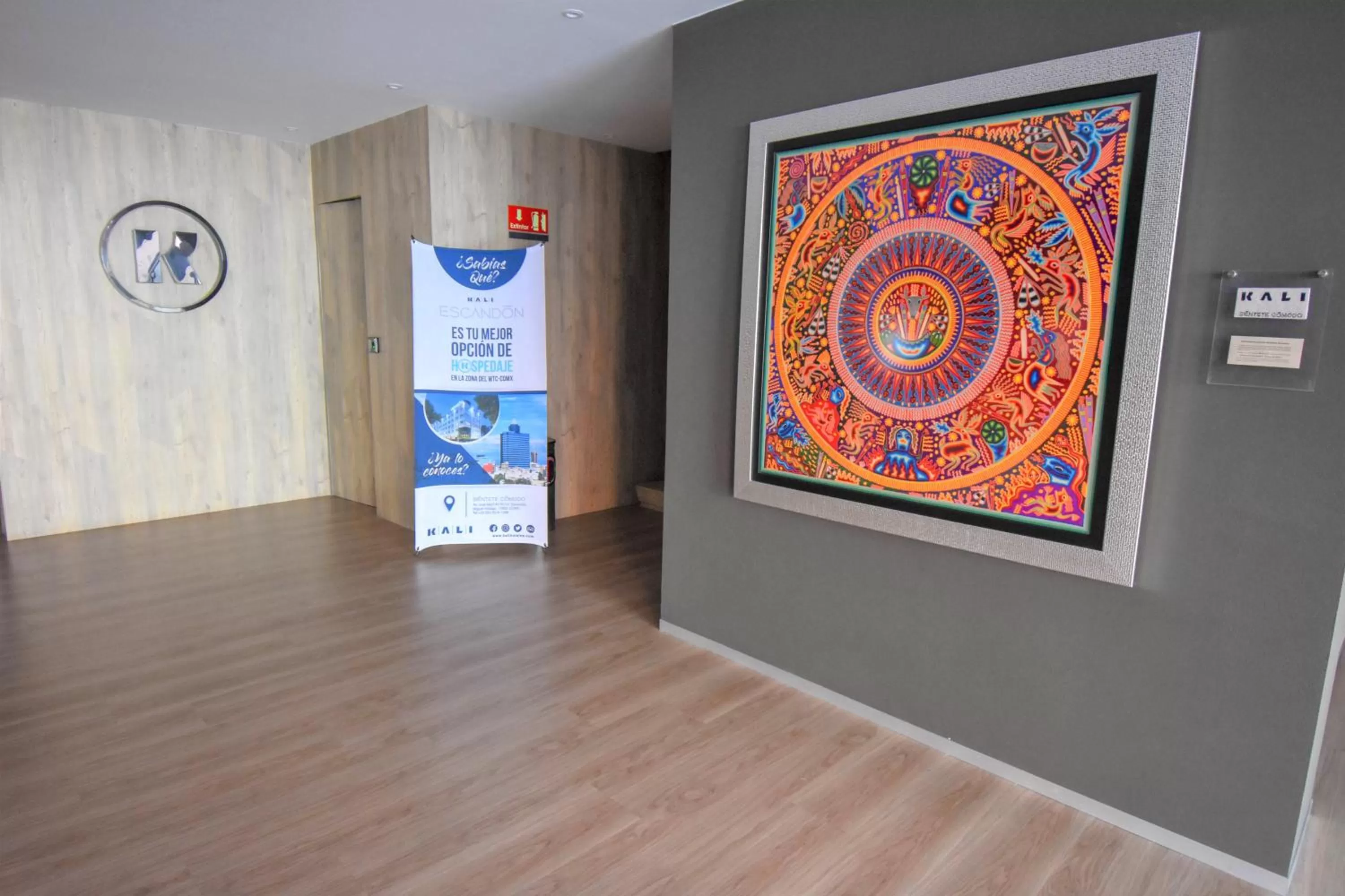 Lobby or reception in KALI Centro Mexico City