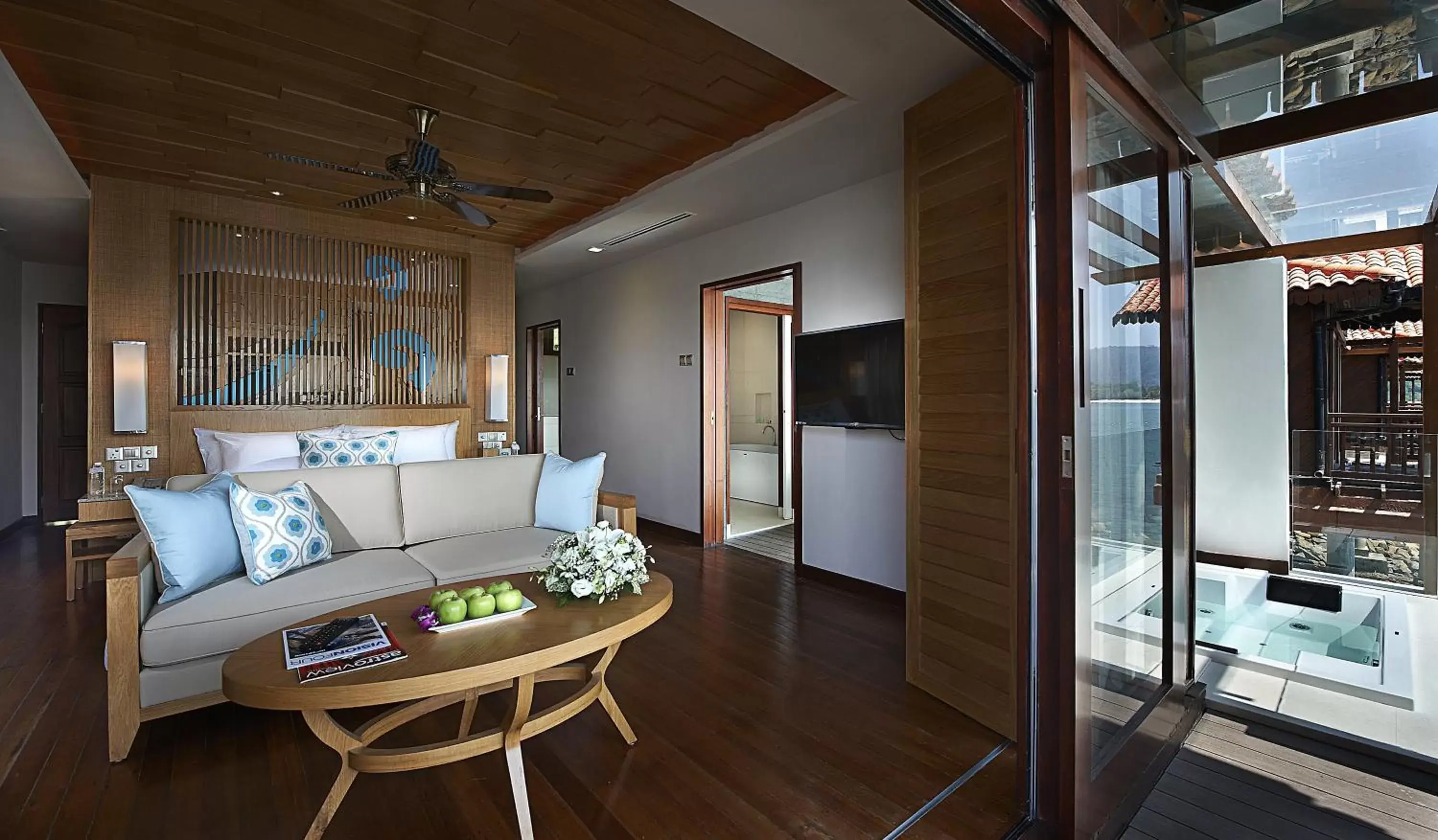 Photo of the whole room, Seating Area in Berjaya Langkawi Resort