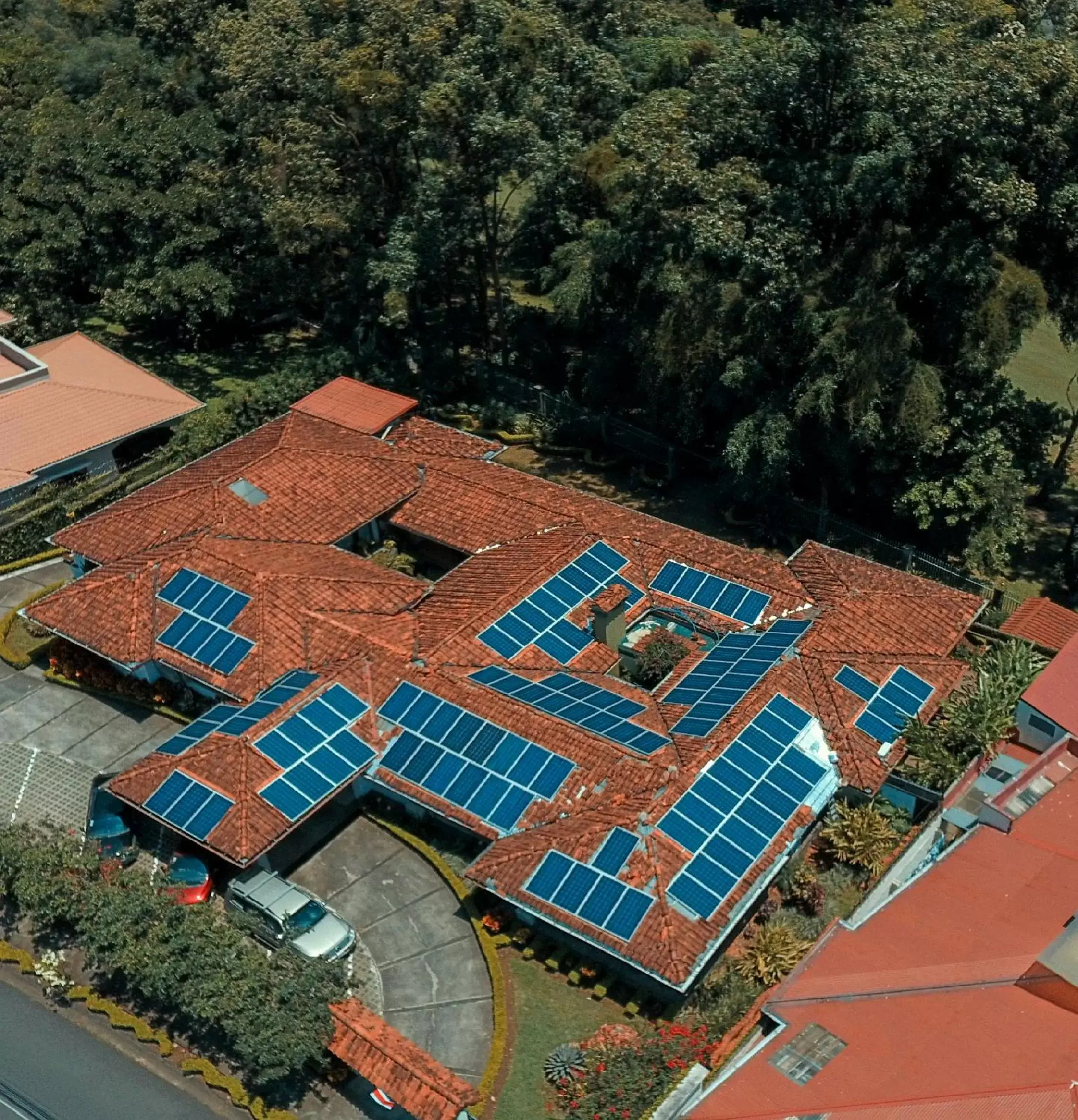 Bird's eye view, Floor Plan in Terrazas de Golf Boutique Hotel